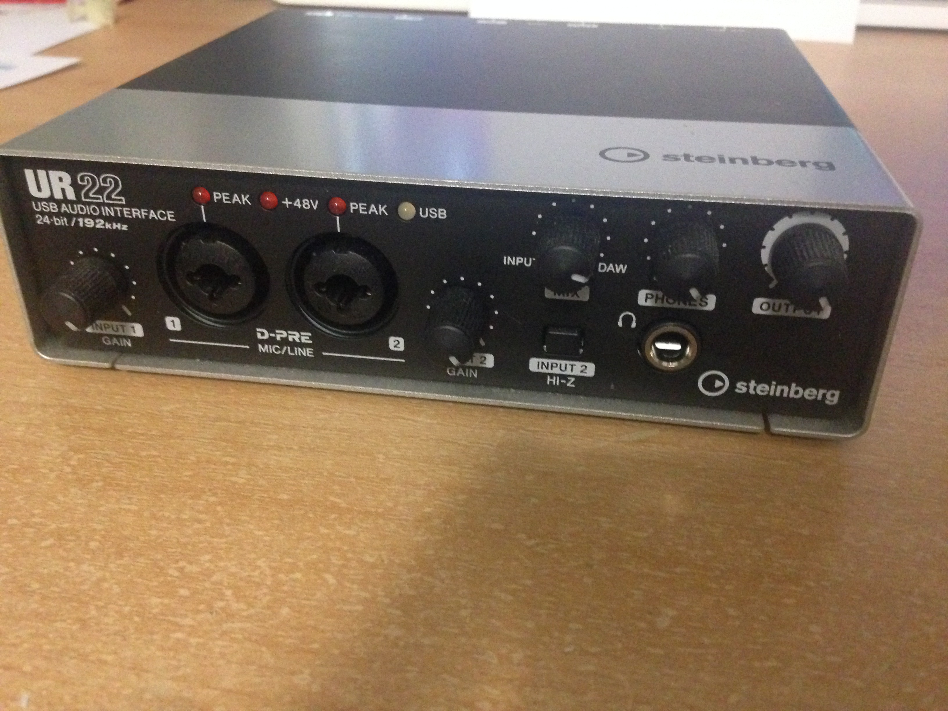 Steinberg UR22 image (#1583787) - Audiofanzine