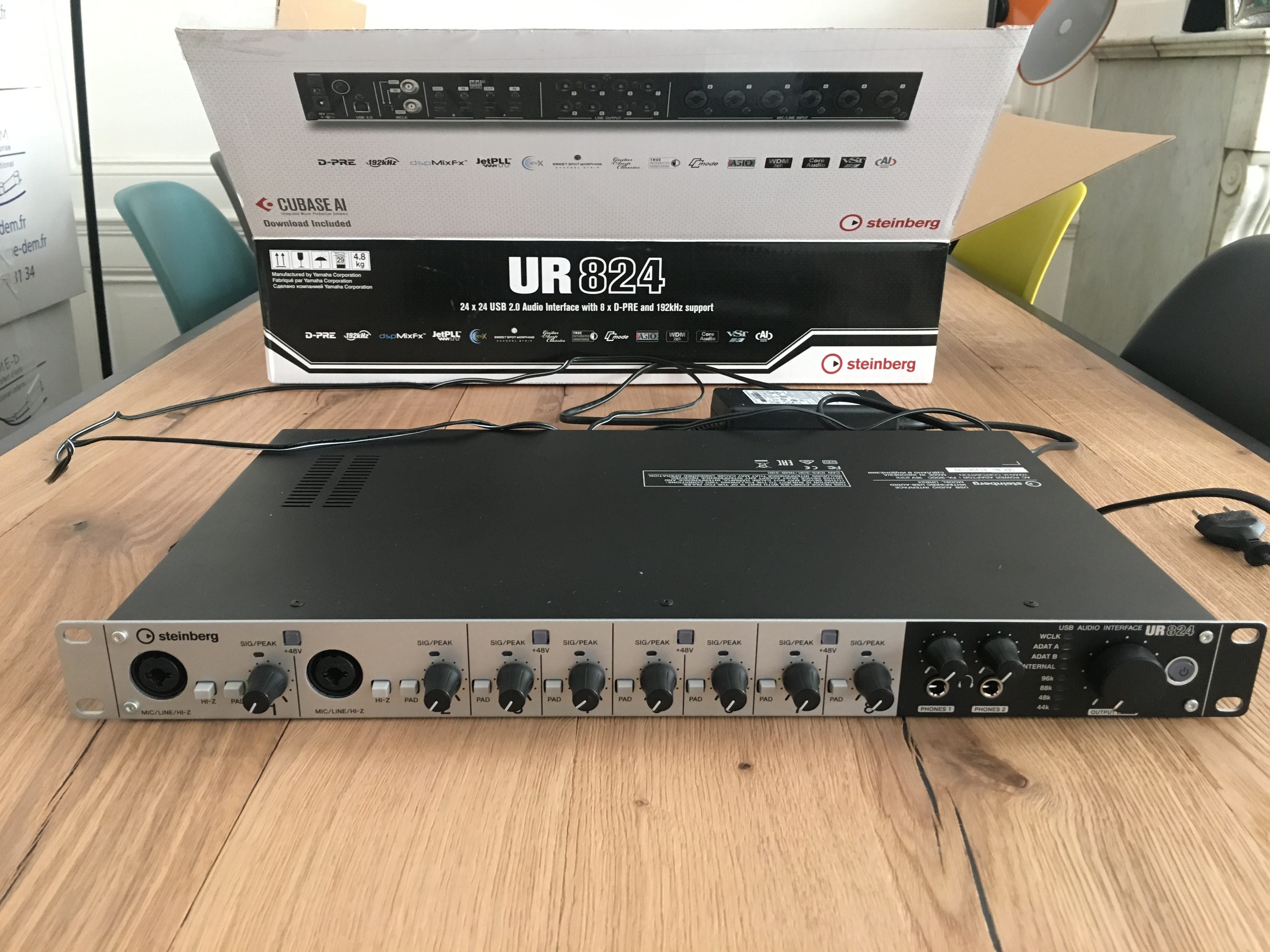 Photo Steinberg UR824 Steinberg UR824 (49577) (1447089) Audiofanzine