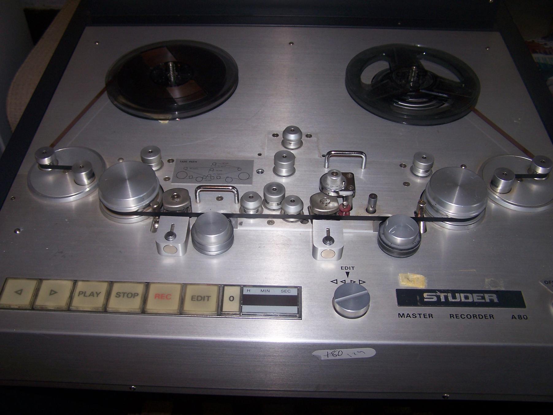 Photo Studer A80 Studer A80 (21780) (92456) Audiofanzine