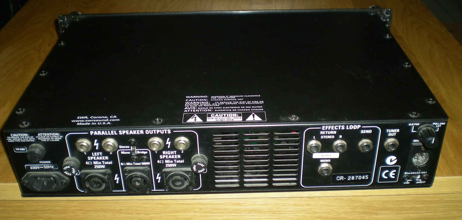 SM-500 - SWR SM-500 - Audiofanzine