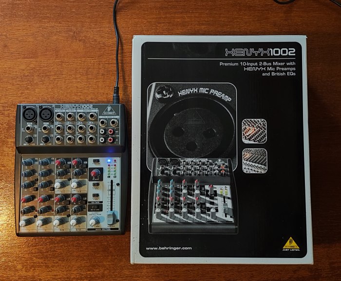 Vends Table De Mixage Behringer Xenix Ile De France Audiofanzine