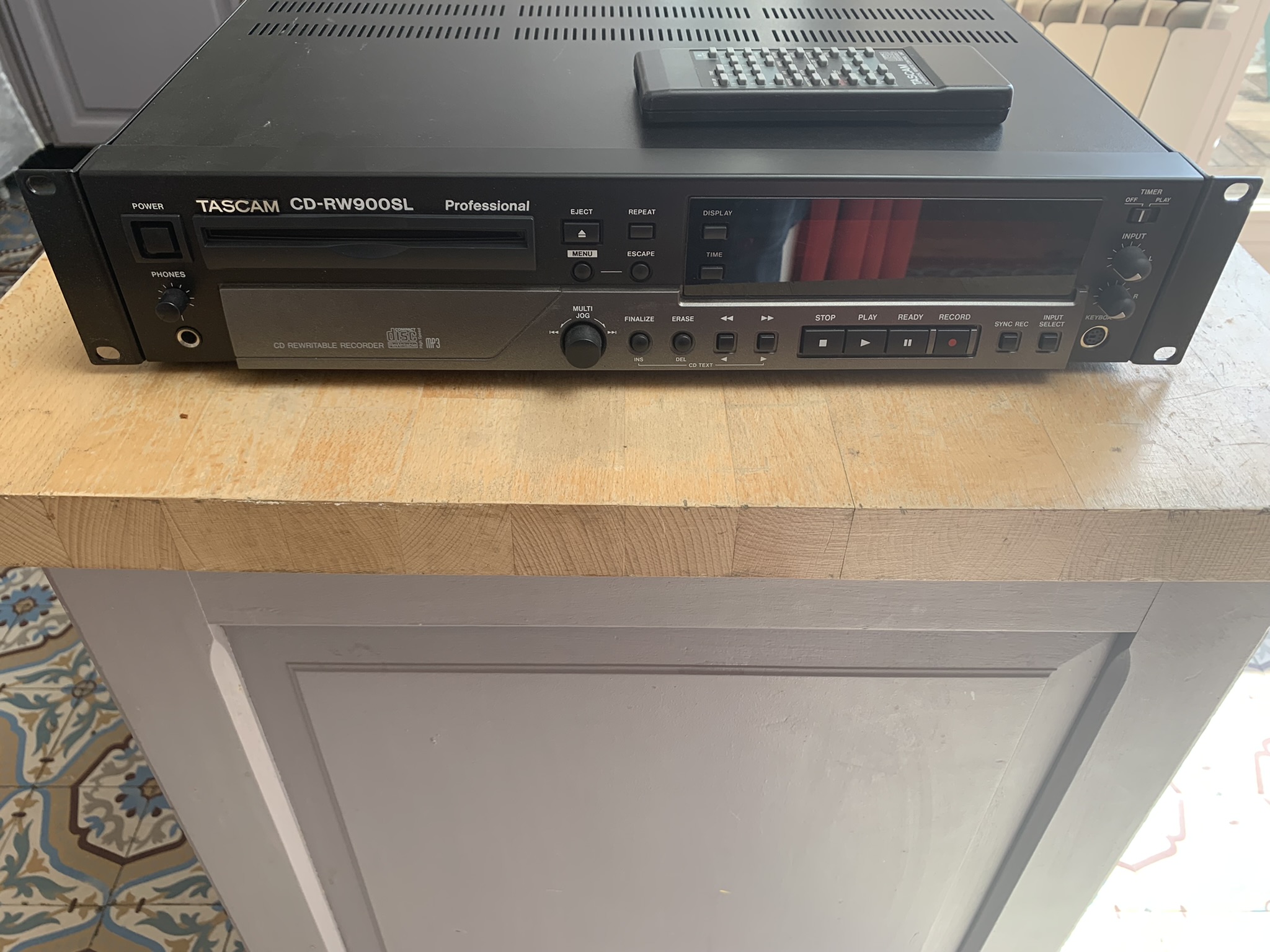 CD-RW900SL - Tascam CD-RW900SL - Audiofanzine