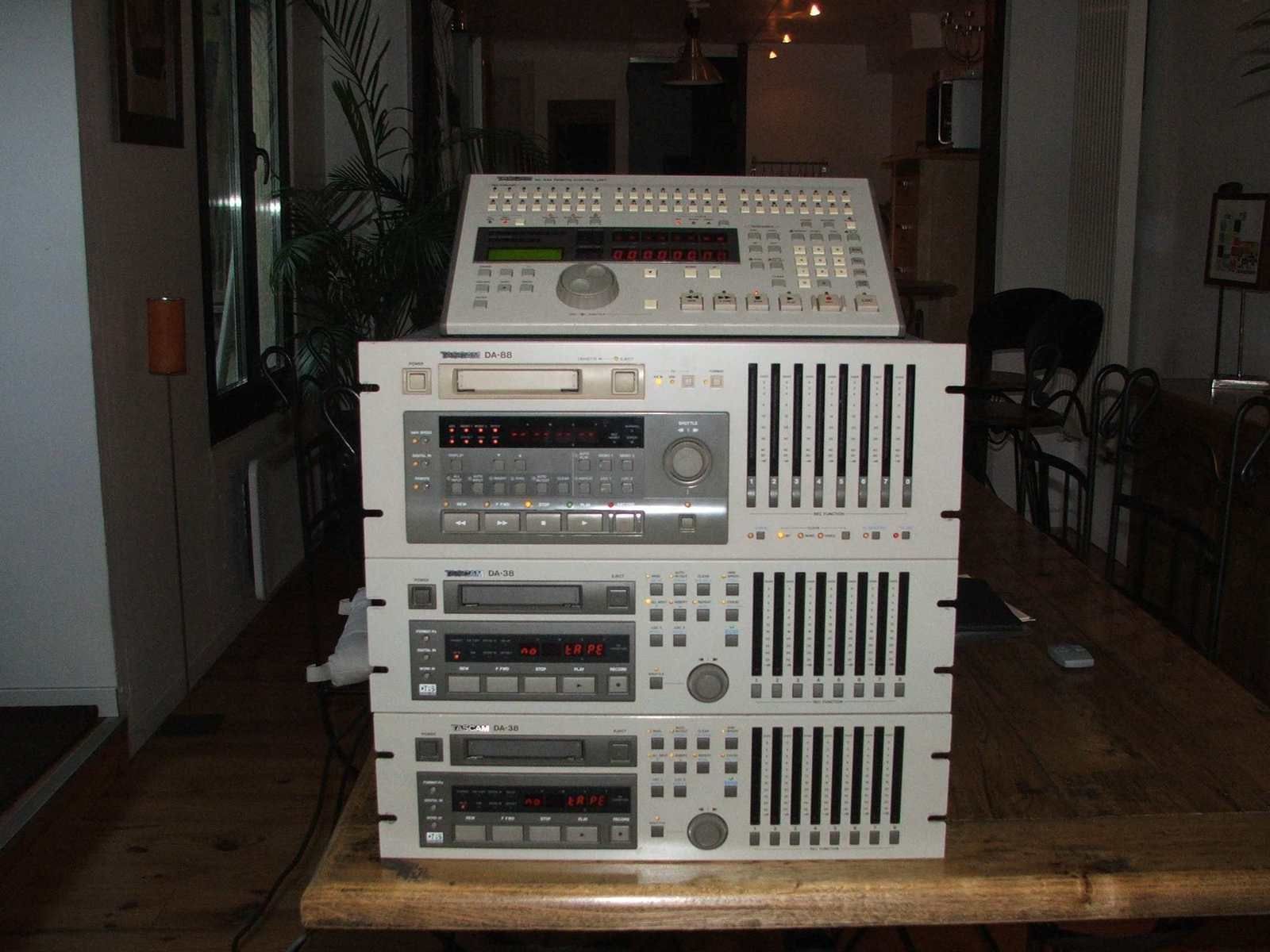 Photo Tascam DA38 Tascam DA38 (6523) (16979) Audiofanzine