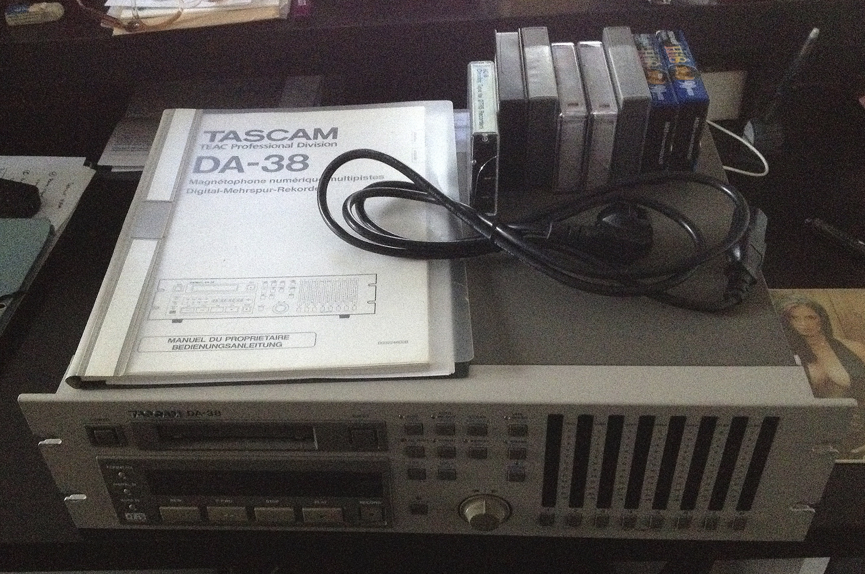Photo Tascam DA38 Tascam DA38 (24555) (723105) Audiofanzine