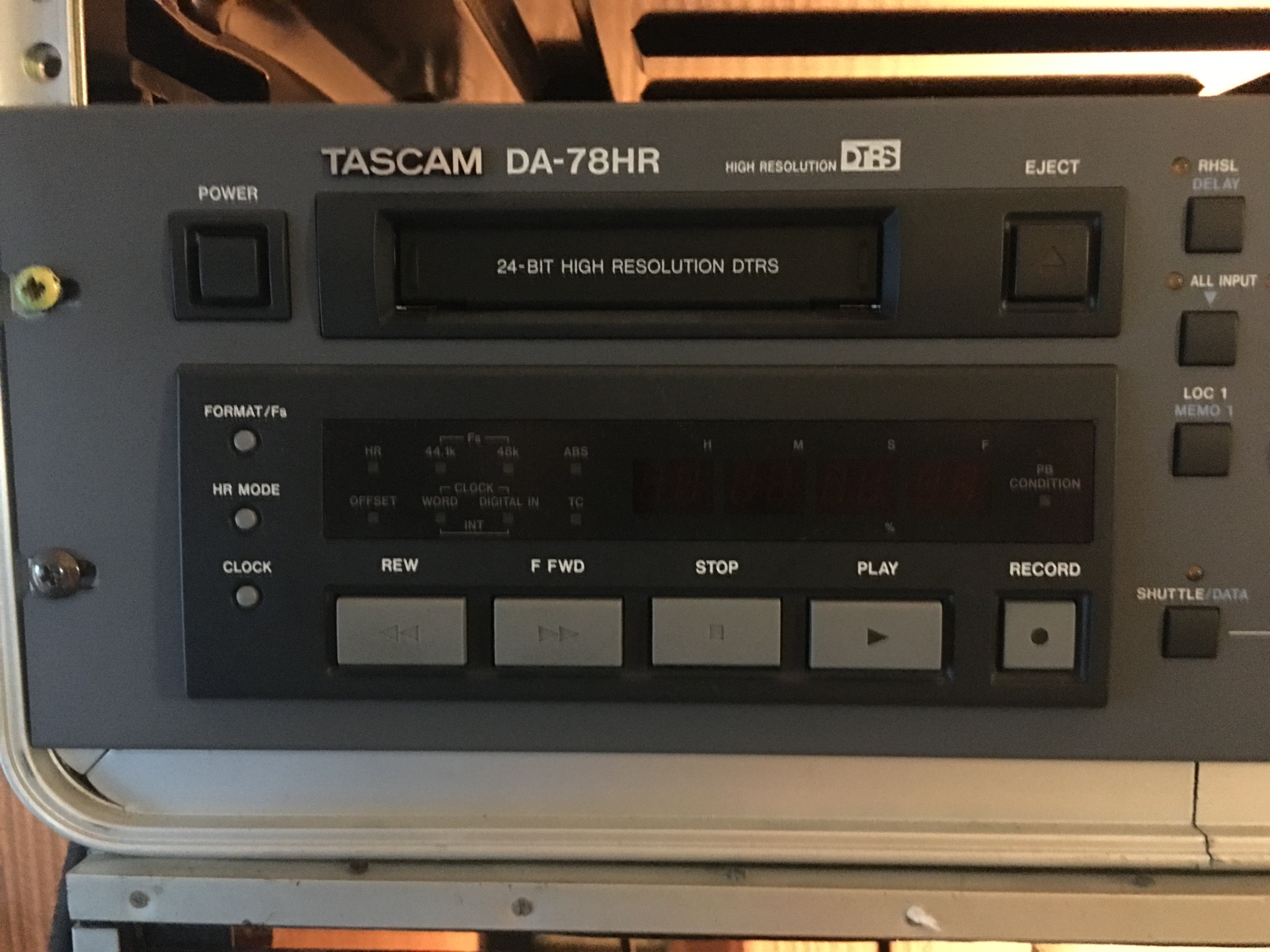 DA-78HR - Tascam DA-78HR - Audiofanzine