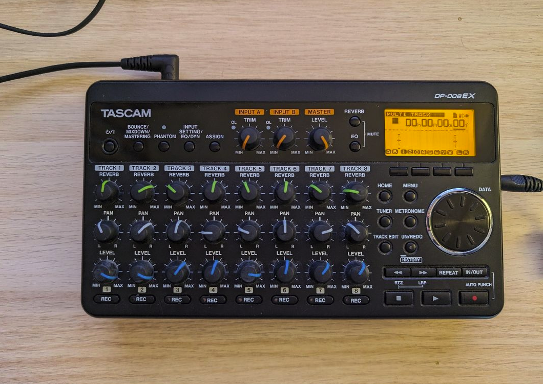 小物などお買い TASCAM dp-008 MTR マルチトラックレコーダー＋AC