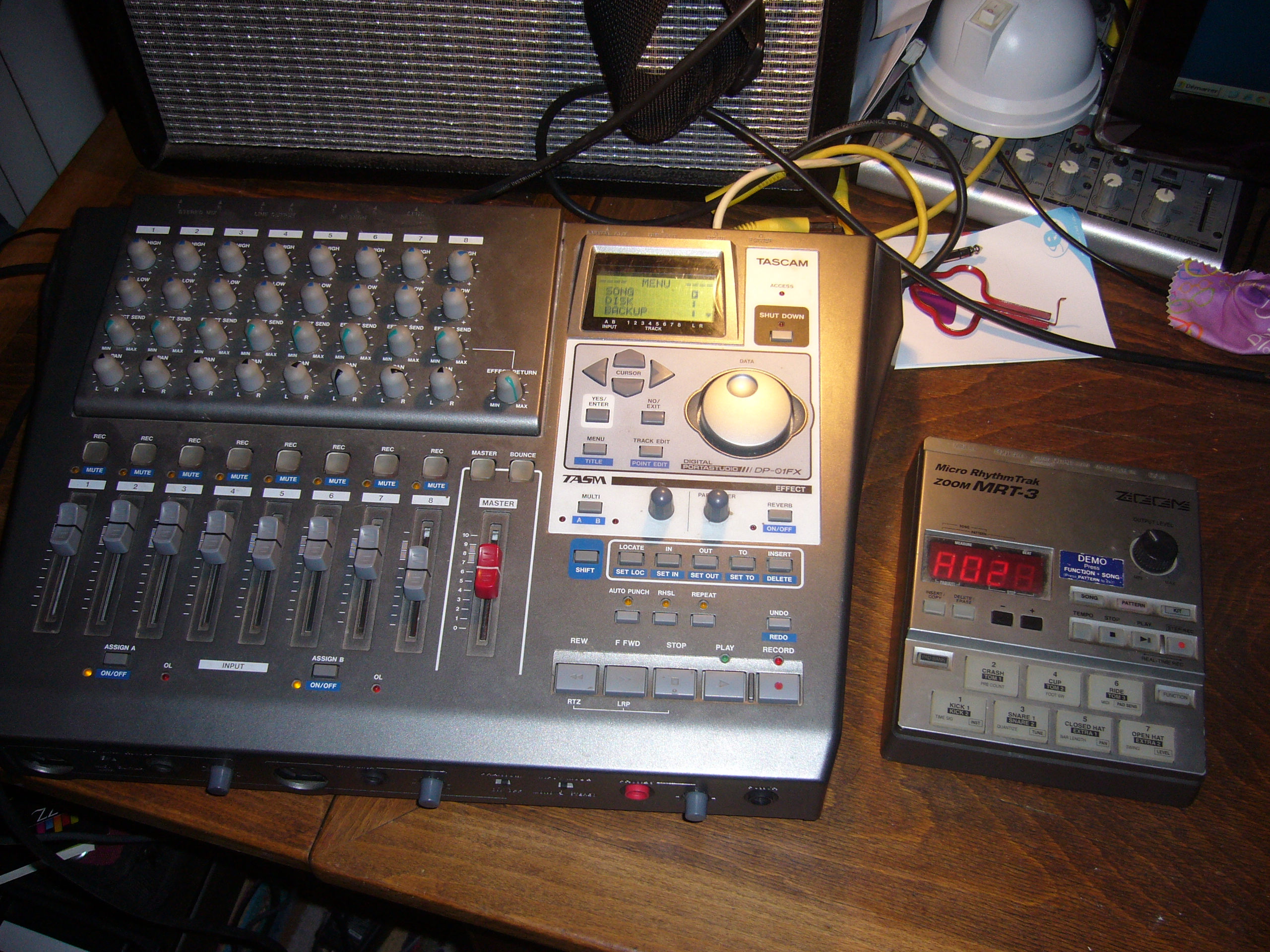Photo Tascam DP01 FX Tascam DP01 FX (3882) (380003) Audiofanzine