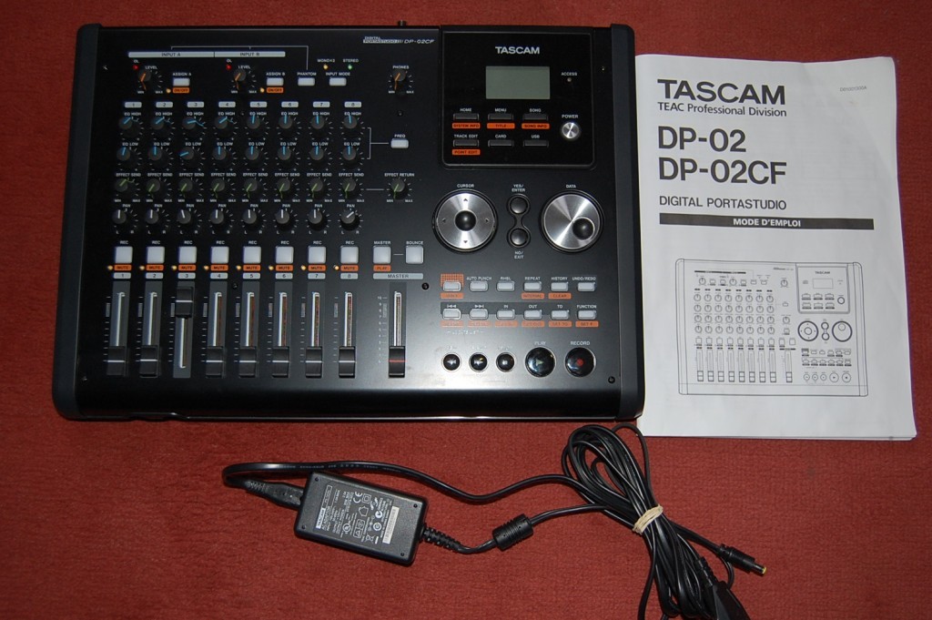Photo Tascam DP02CF Tascam DP02 CF (150929) Audiofanzine