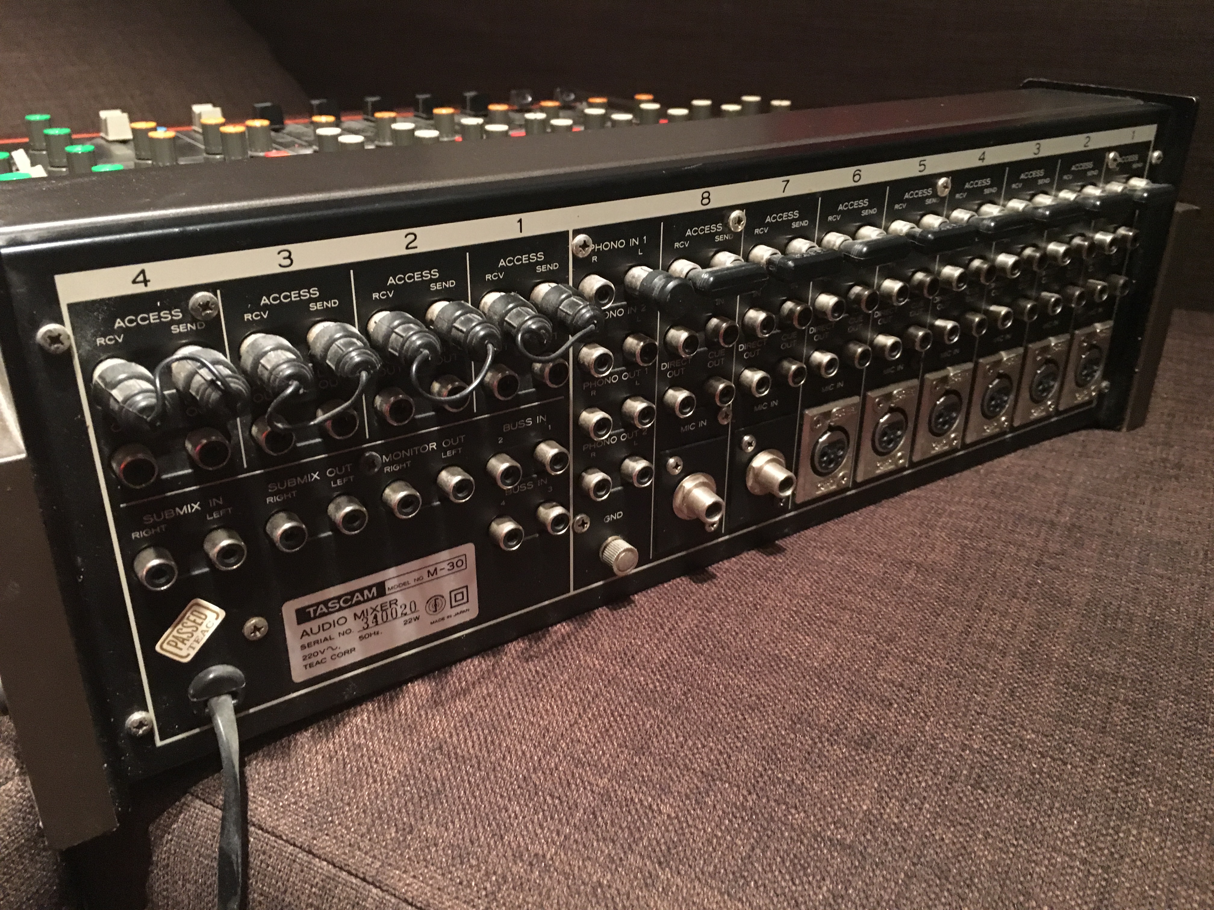 Photo Tascam M30 Tascam M30 (12158) (1545168) Audiofanzine