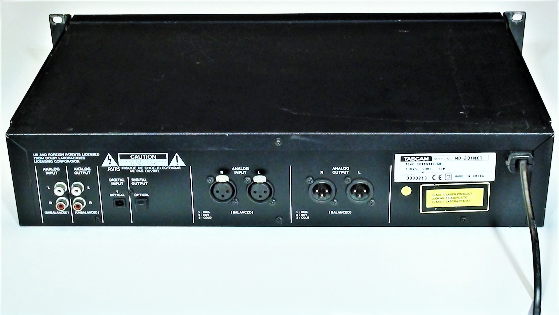 TASCAM MD-301MKⅡ MDデッキ 品 - オーディオ機器