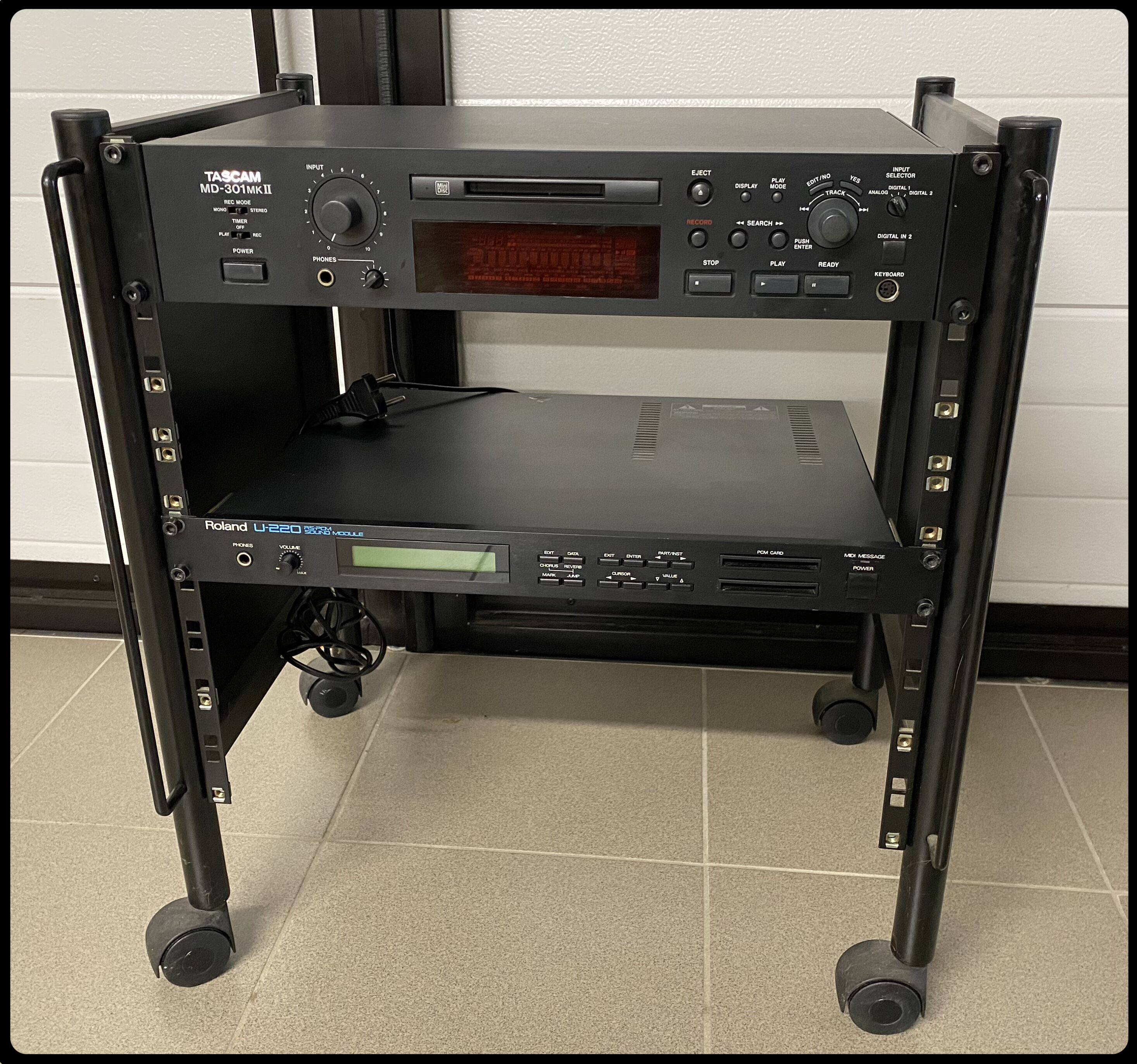 MD301 MkII Tascam MD301 MkII Audiofanzine