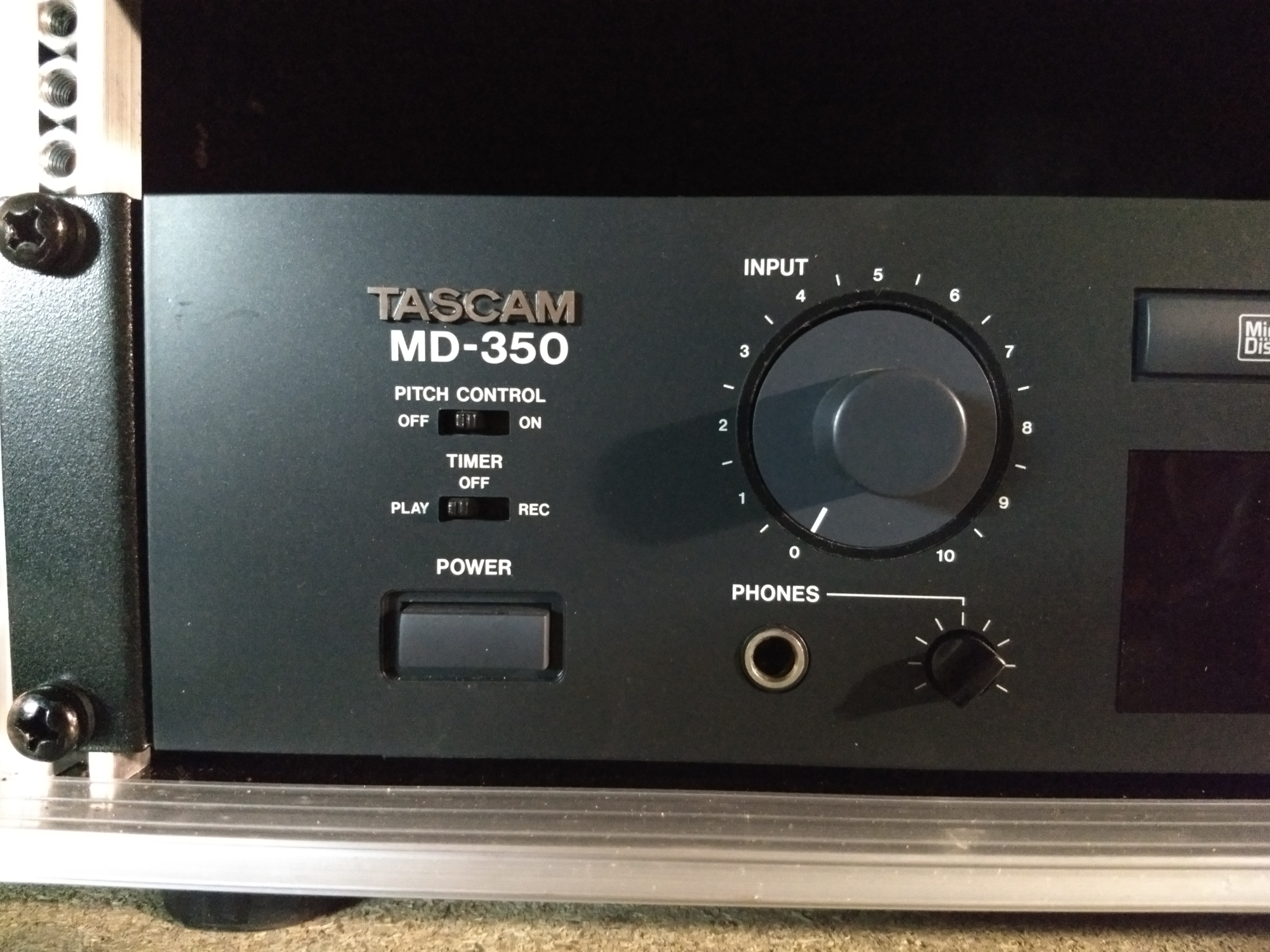 MD350 Tascam MD350 Audiofanzine