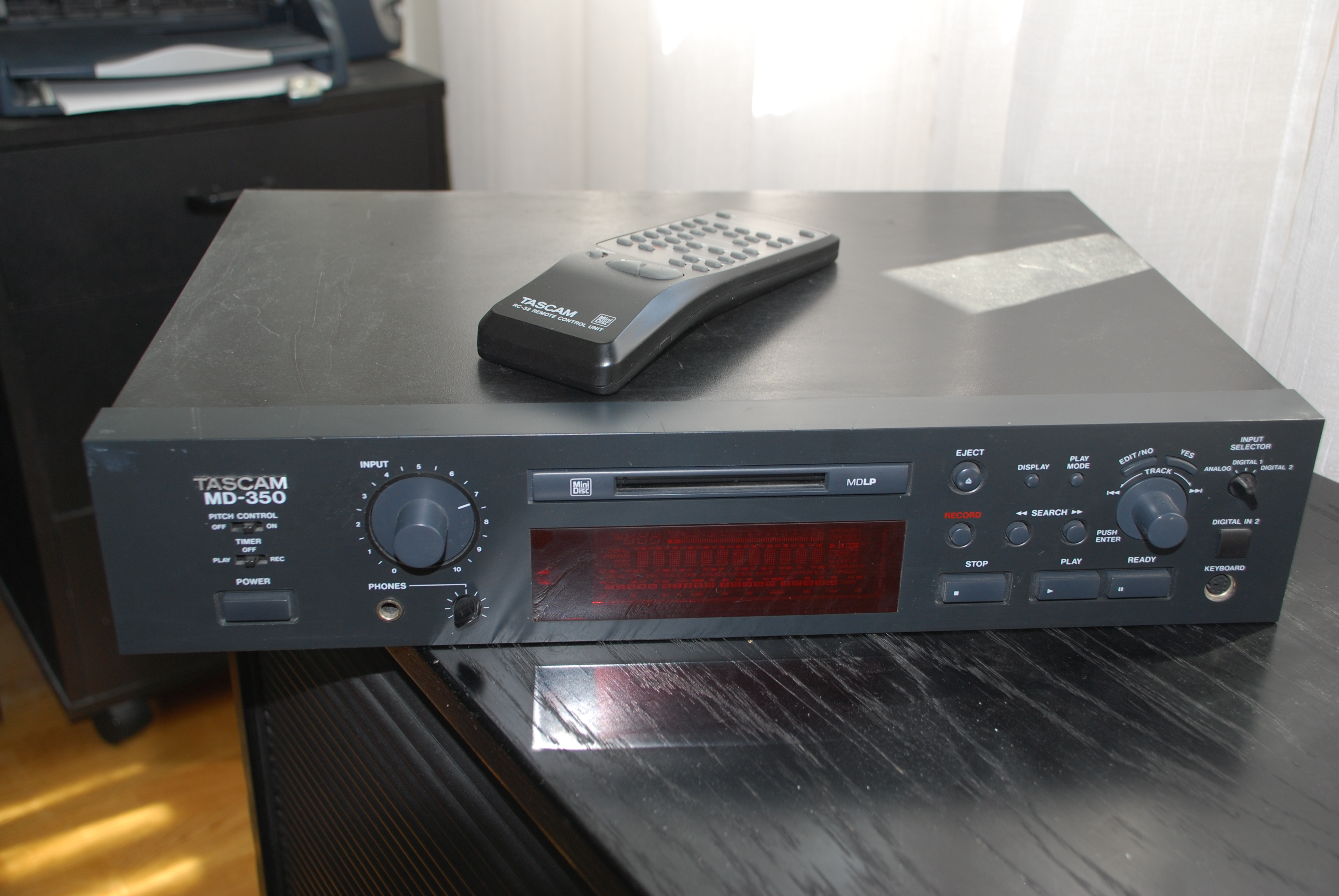 MD350 Tascam MD350 Audiofanzine