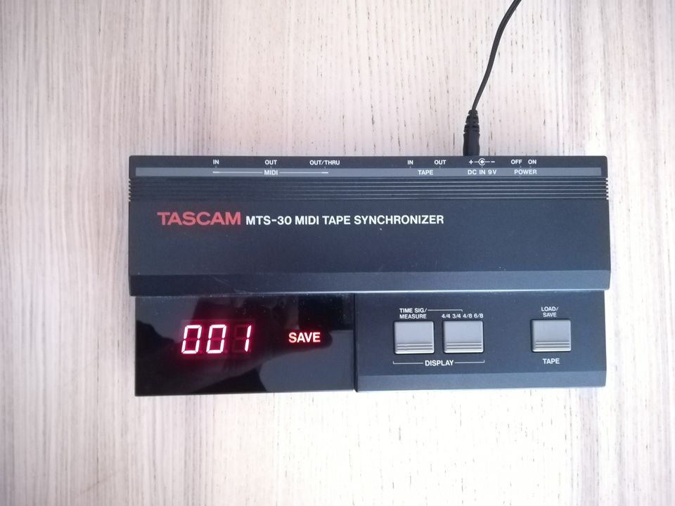 素晴らしい tascam MTS-30 mts-30 MIDI タスカム MTS-30 MIDI テープ 