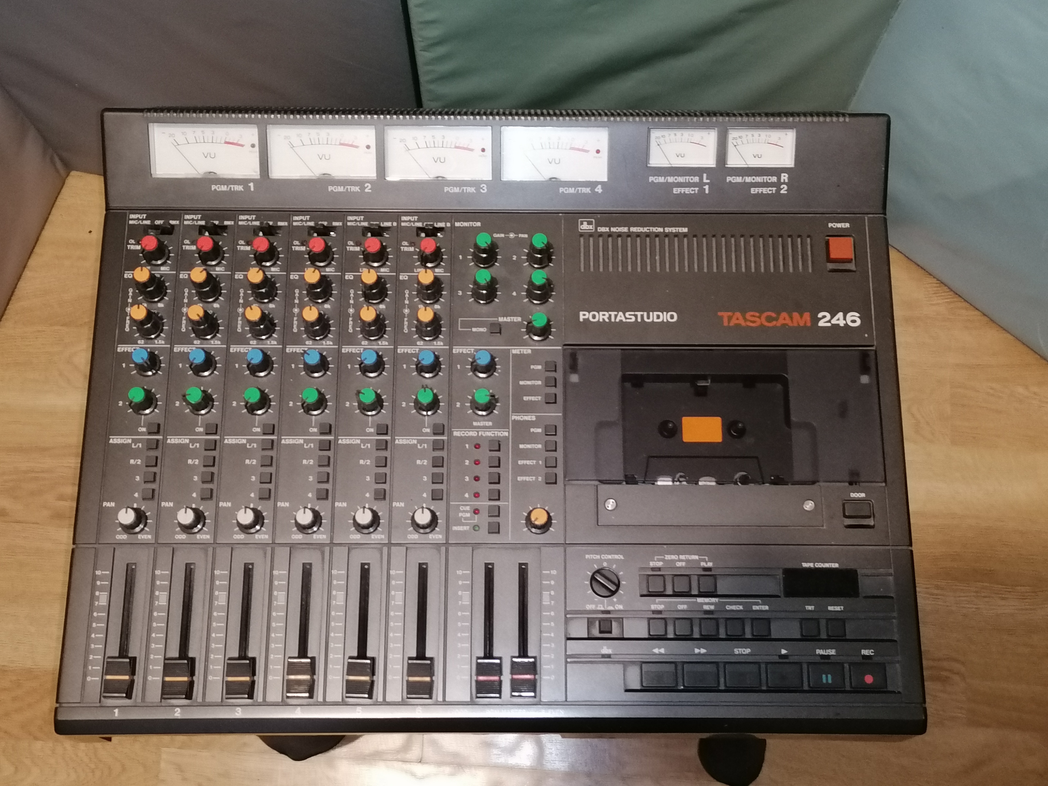 美品ビンテージ】カセットMTR TEAC 244 歴史的名機 TASCAM 