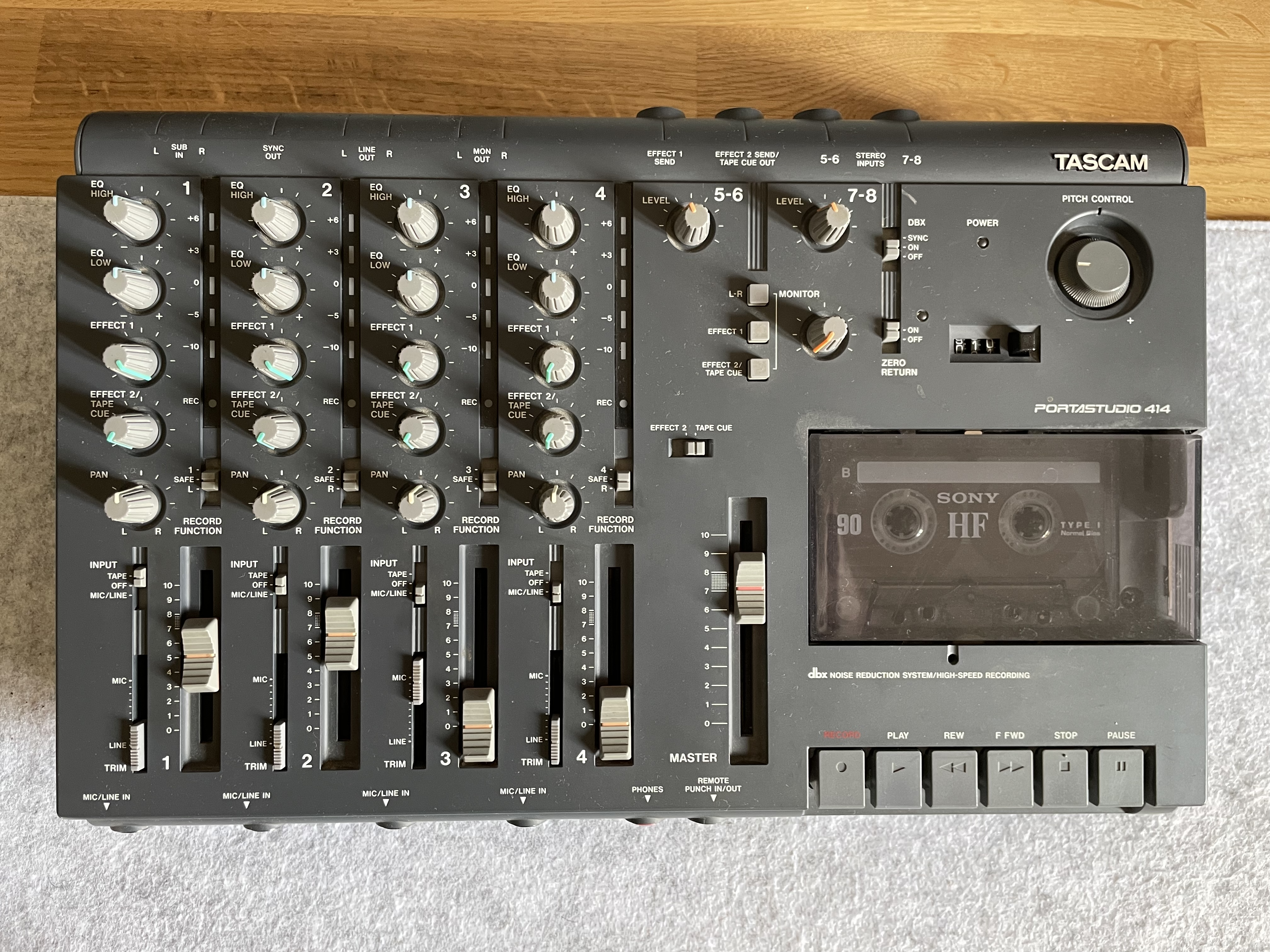 正規保証TASCAM　タスカム　PORTASTUDIO414MKll マルチトラックレコーダー カセットテープ マルチトラックレコーダー