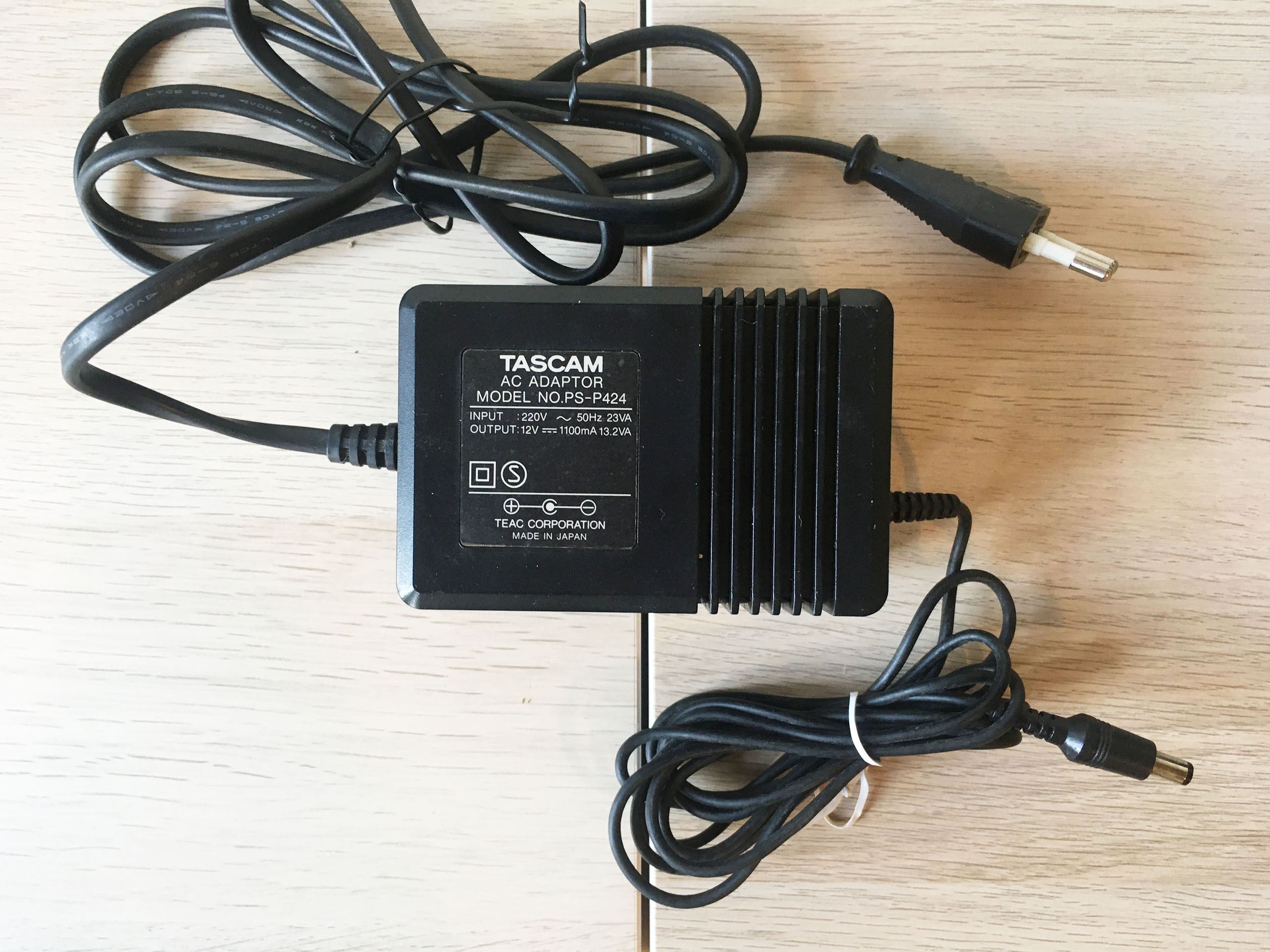 tascam 424 mkii power cord
