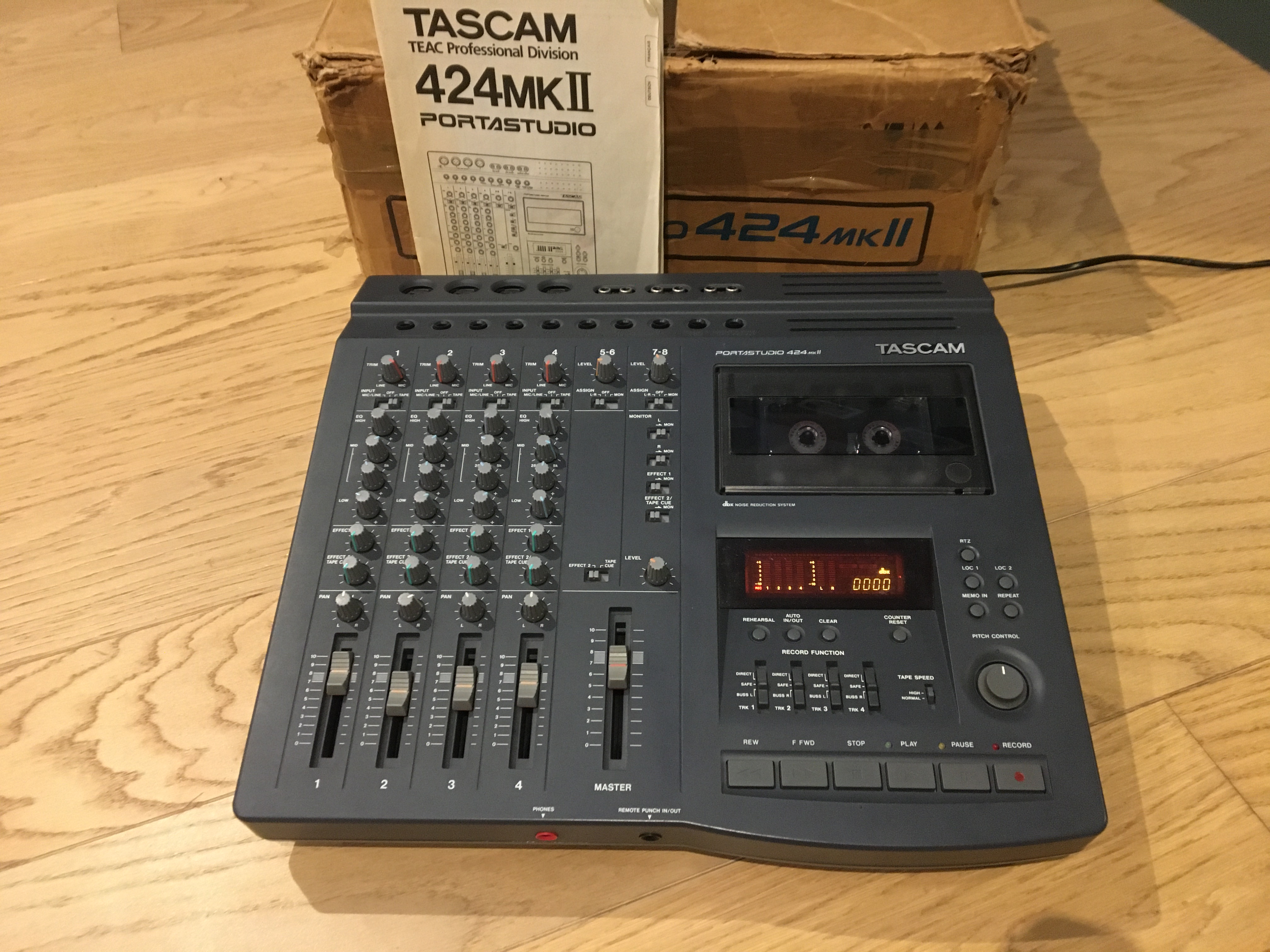 tascam 424 mkii 4 track review