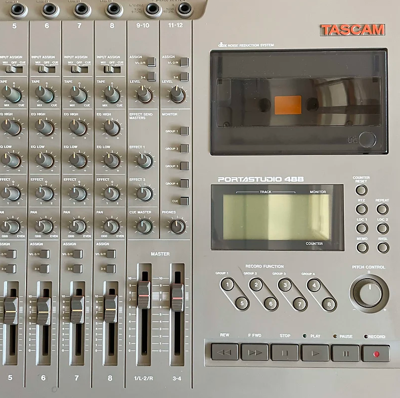 Portastudio 488 Tascam Portastudio 488 Audiofanzine