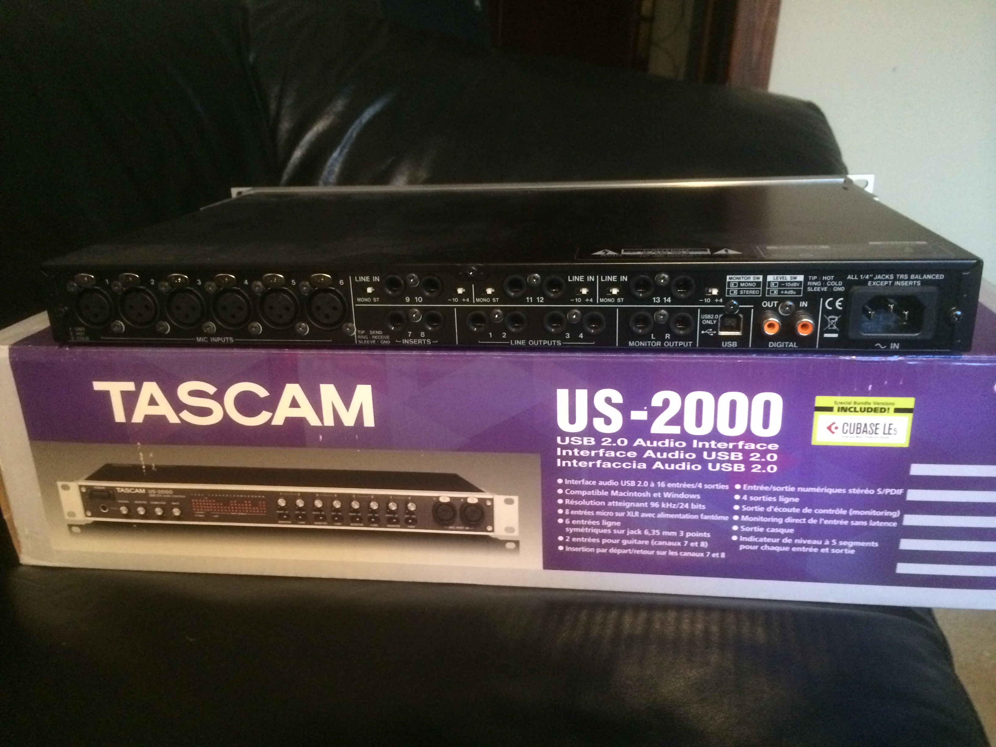 Photo Tascam US2000 Tascam US2000 (62670) (807891) Audiofanzine