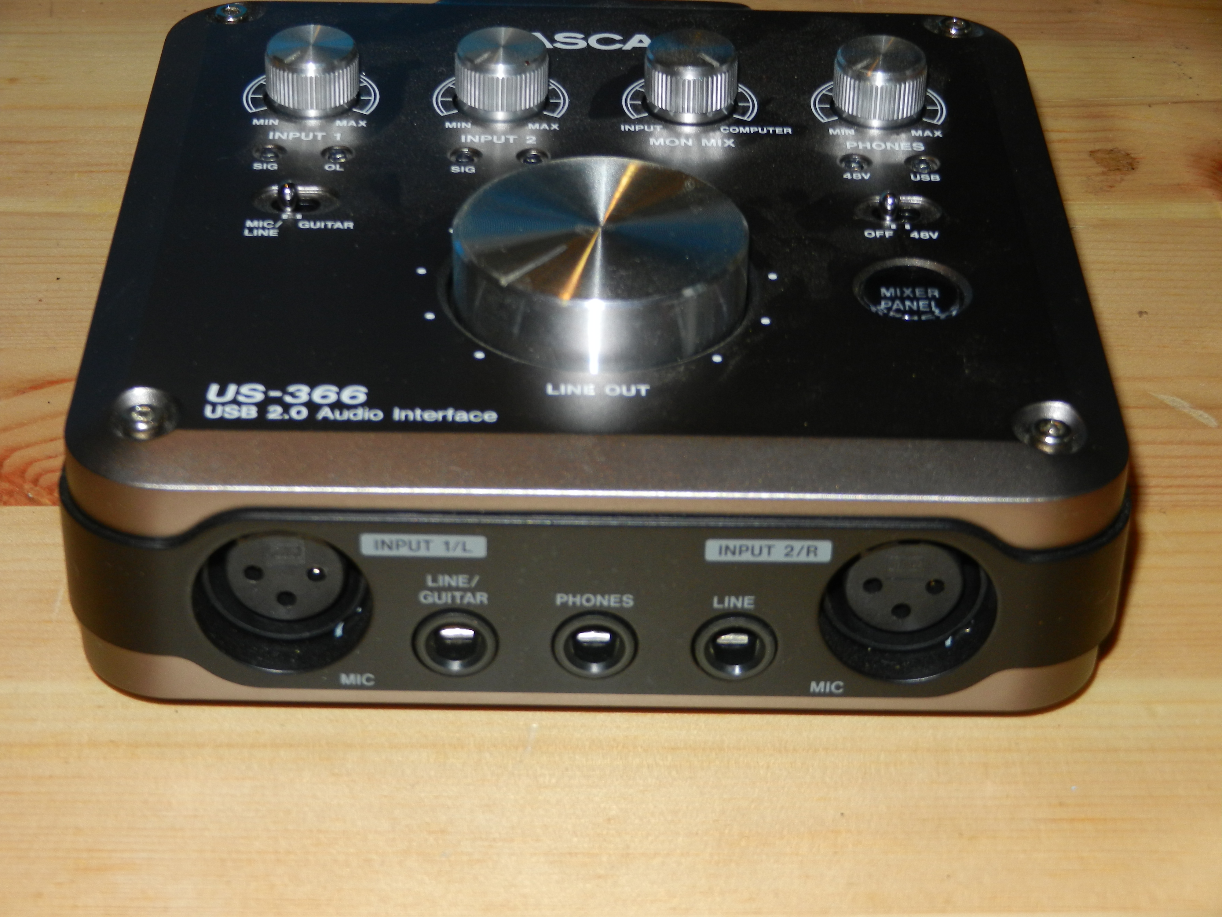 US-366 - Tascam US-366 - Audiofanzine