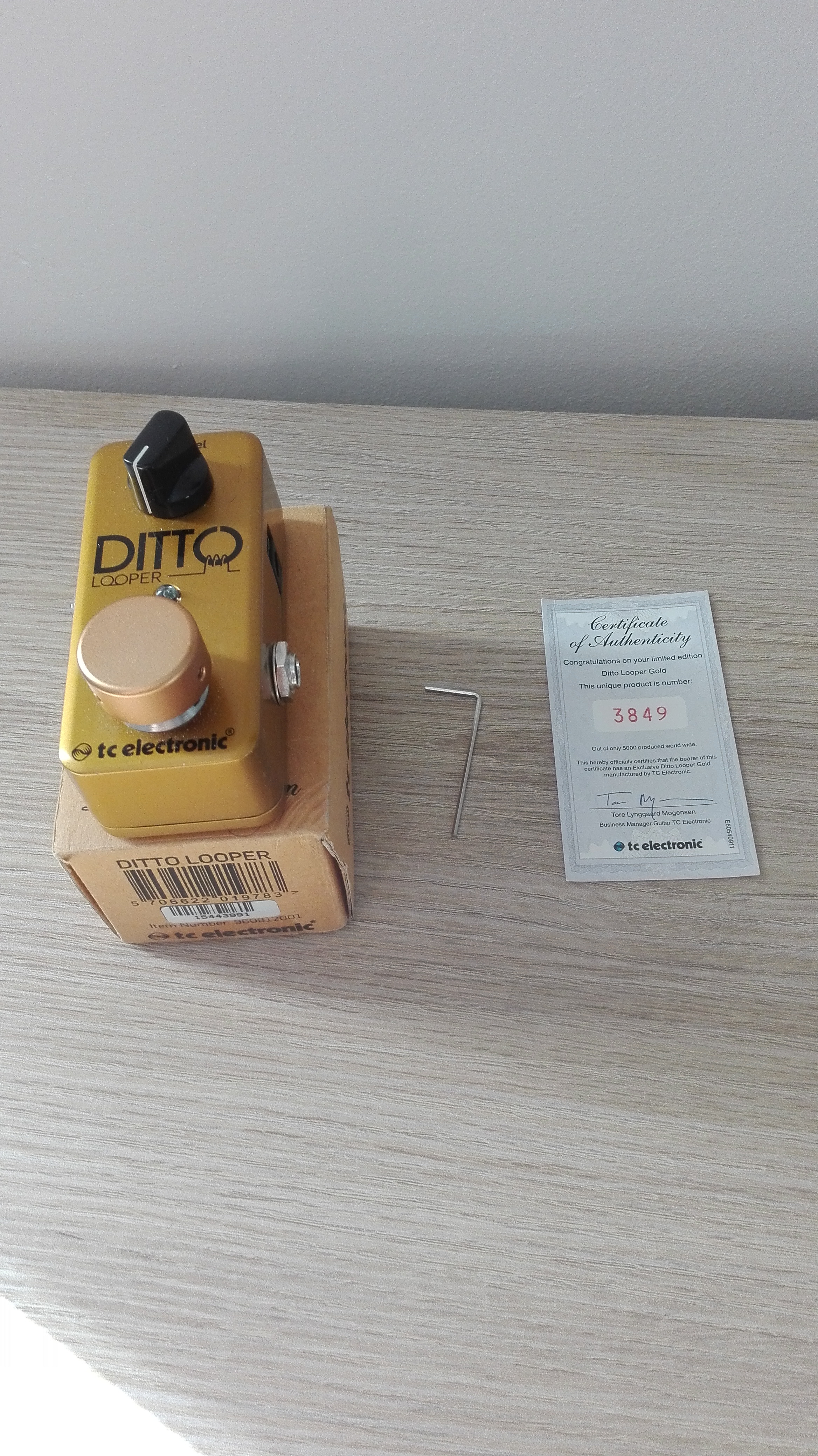 Ditto Looper Gold - TC Electronic Ditto Looper Gold - Audiofanzine