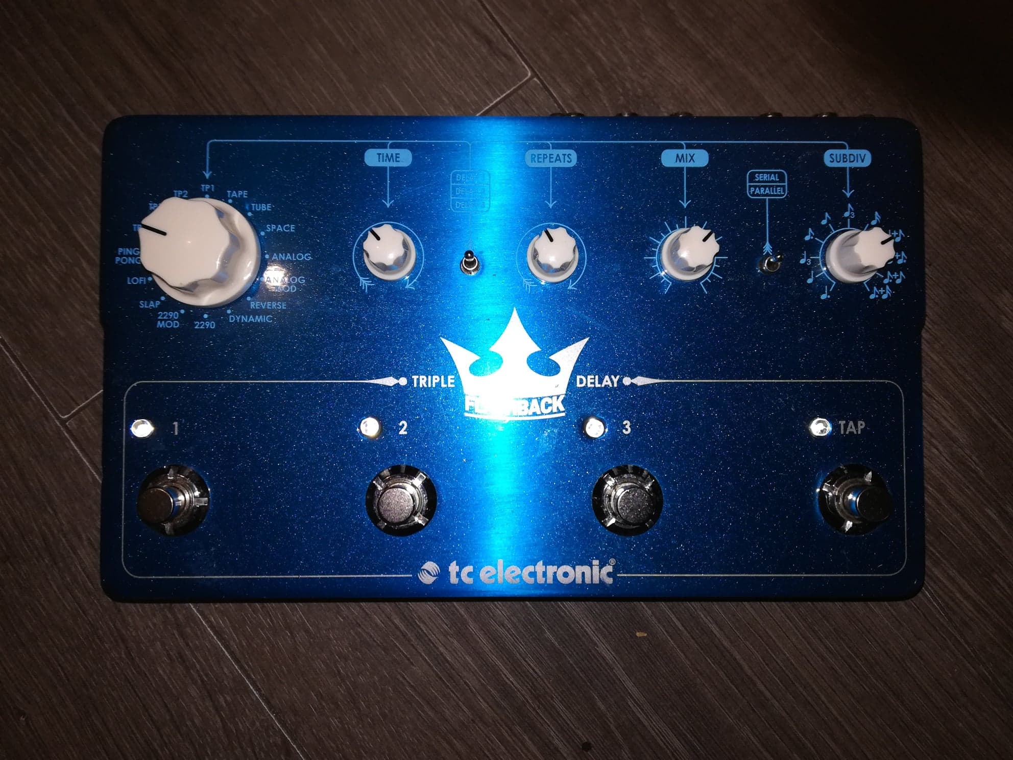 Flashback Triple Delay Tc Electronic Flashback Triple Delay Audiofanzine