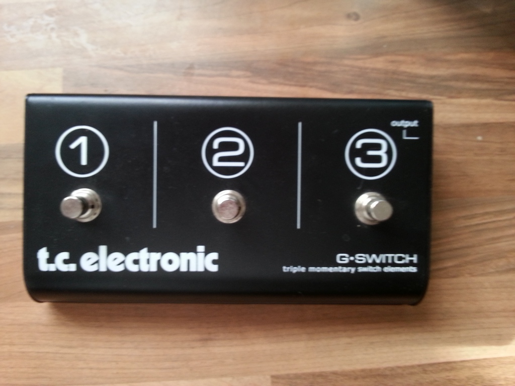 G Switch Tc Electronic G Switch Audiofanzine