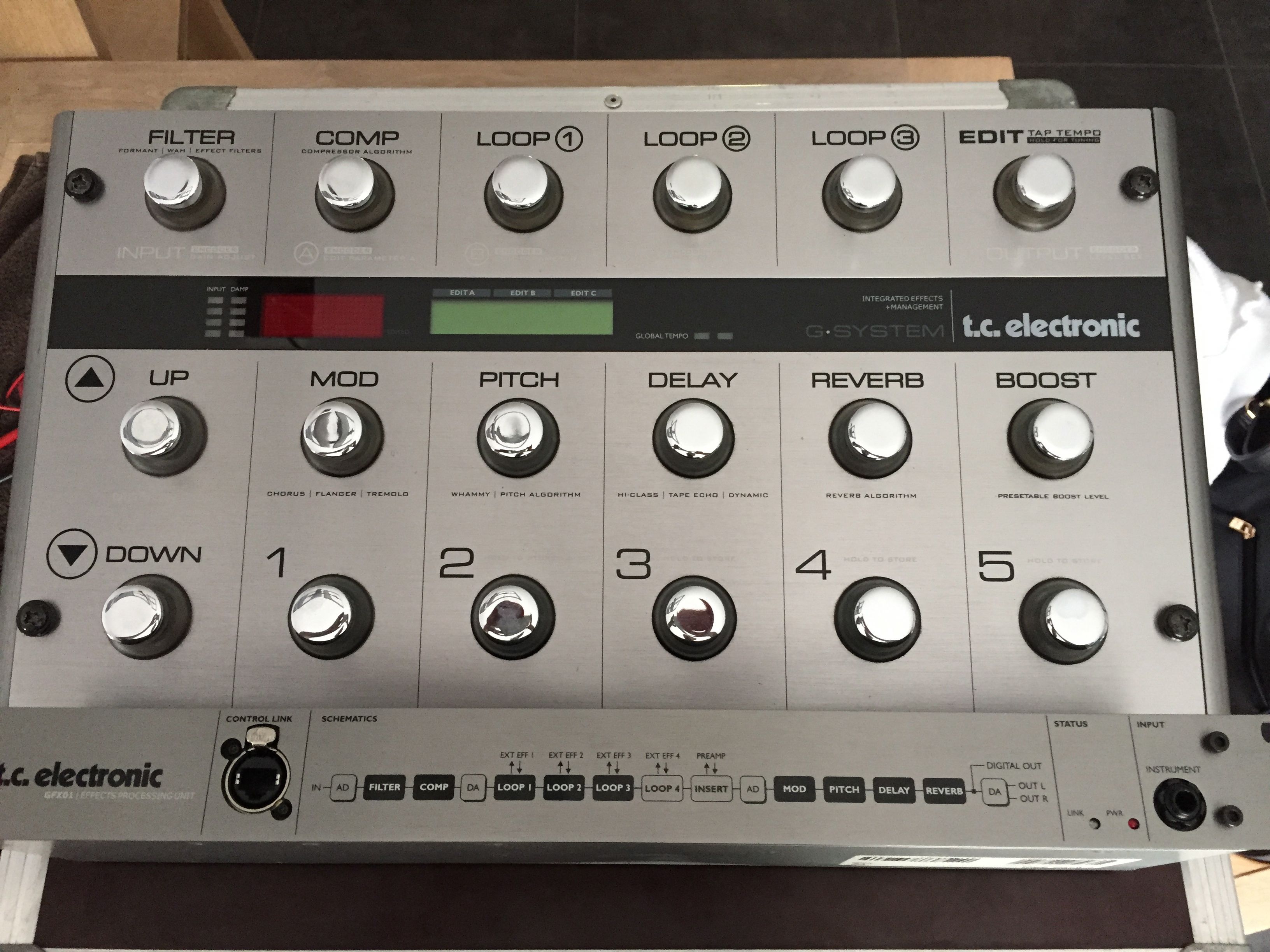 Photo TC Electronic G-System : TC1 (#1413929) - Audiofanzine