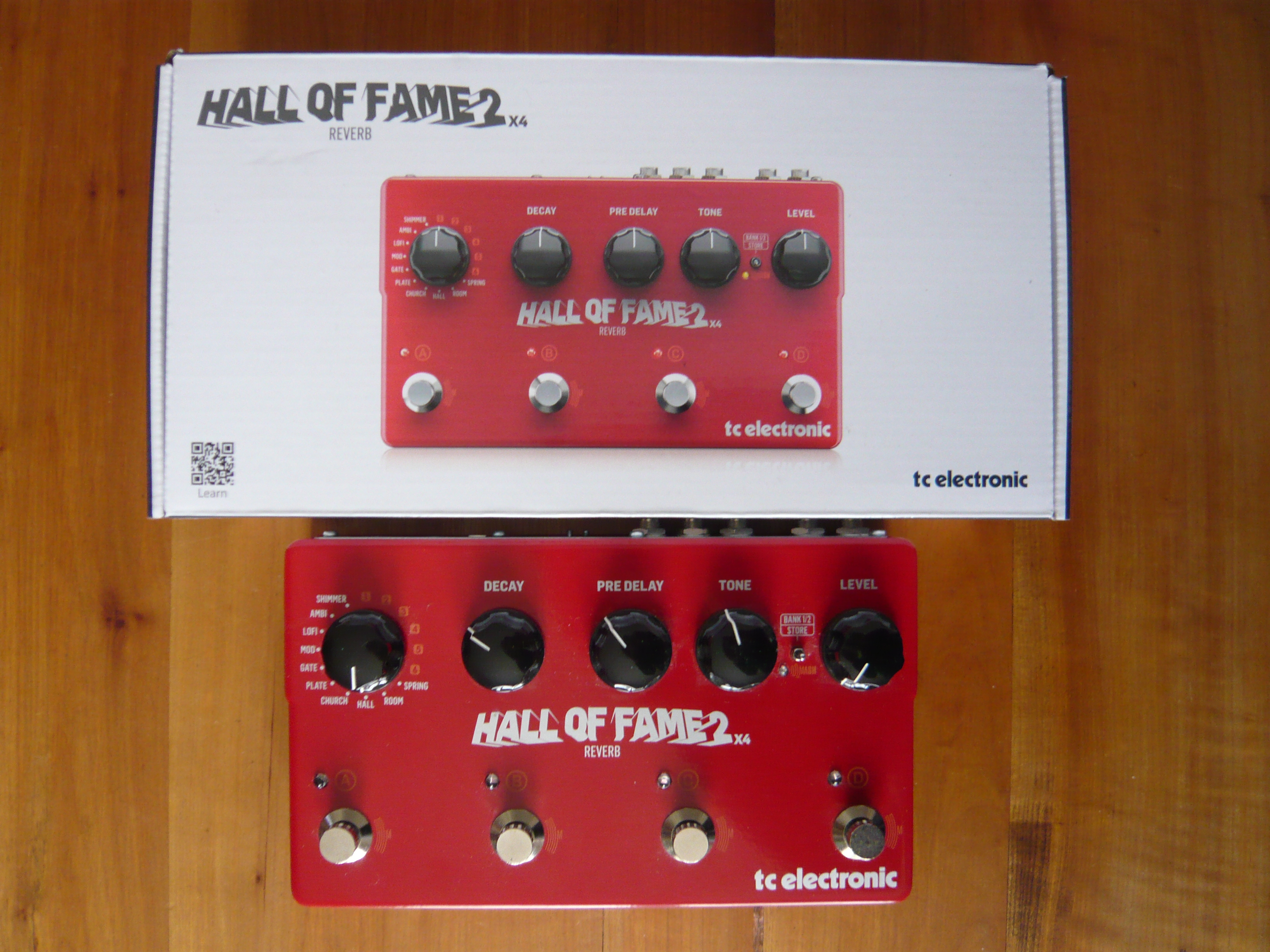 Hall Of Fame 2 X4 - TC Electronic Hall Of Fame 2 X4 - Audiofanzine
