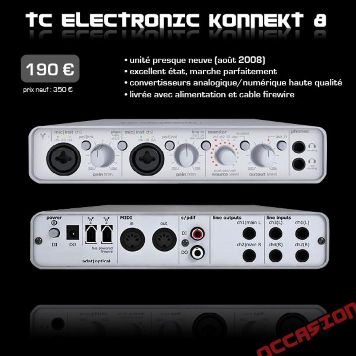 Звуковая карта tc electronic