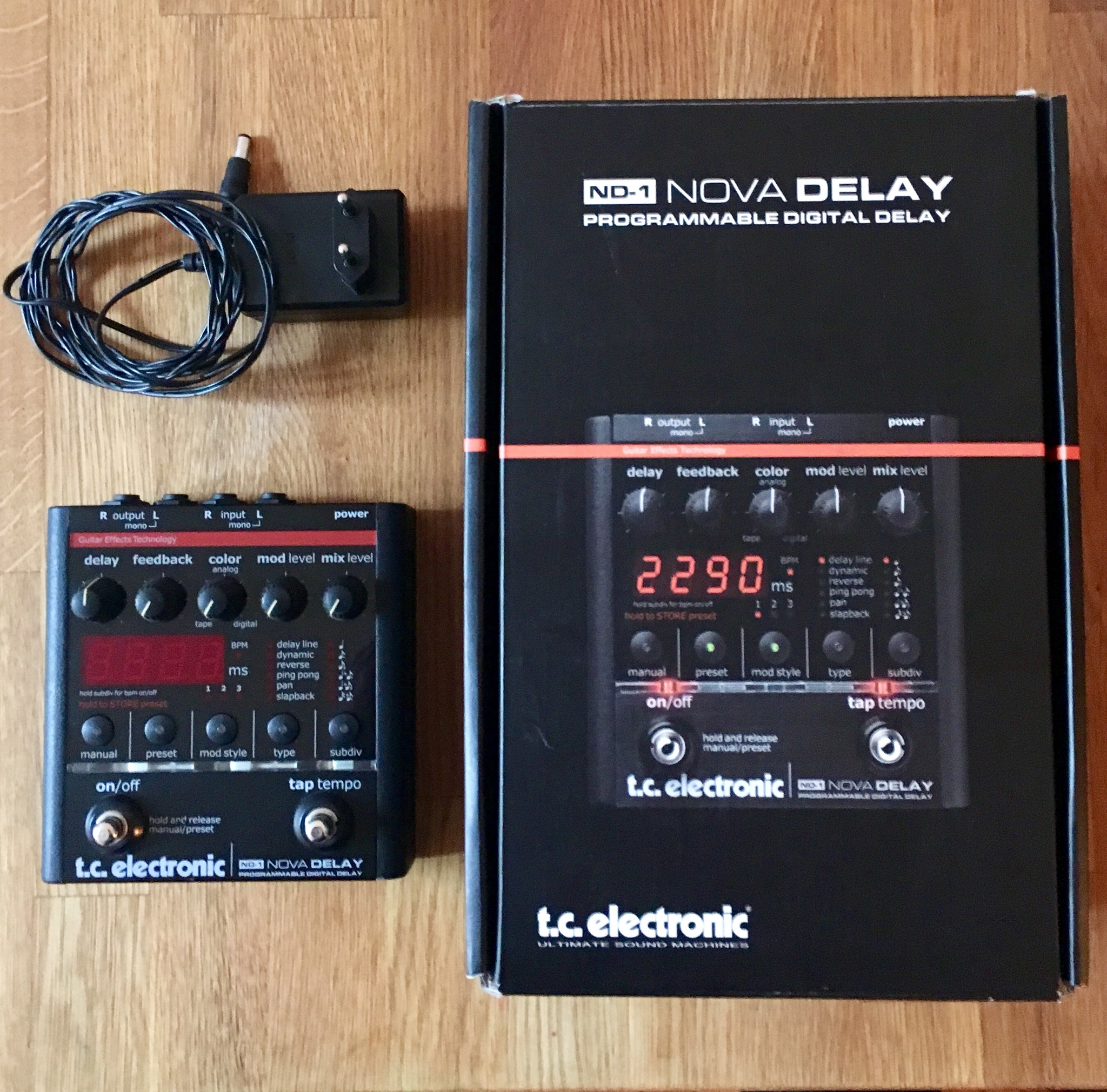 TC Electronic ND-1 Nova Delay - Audiofanzine