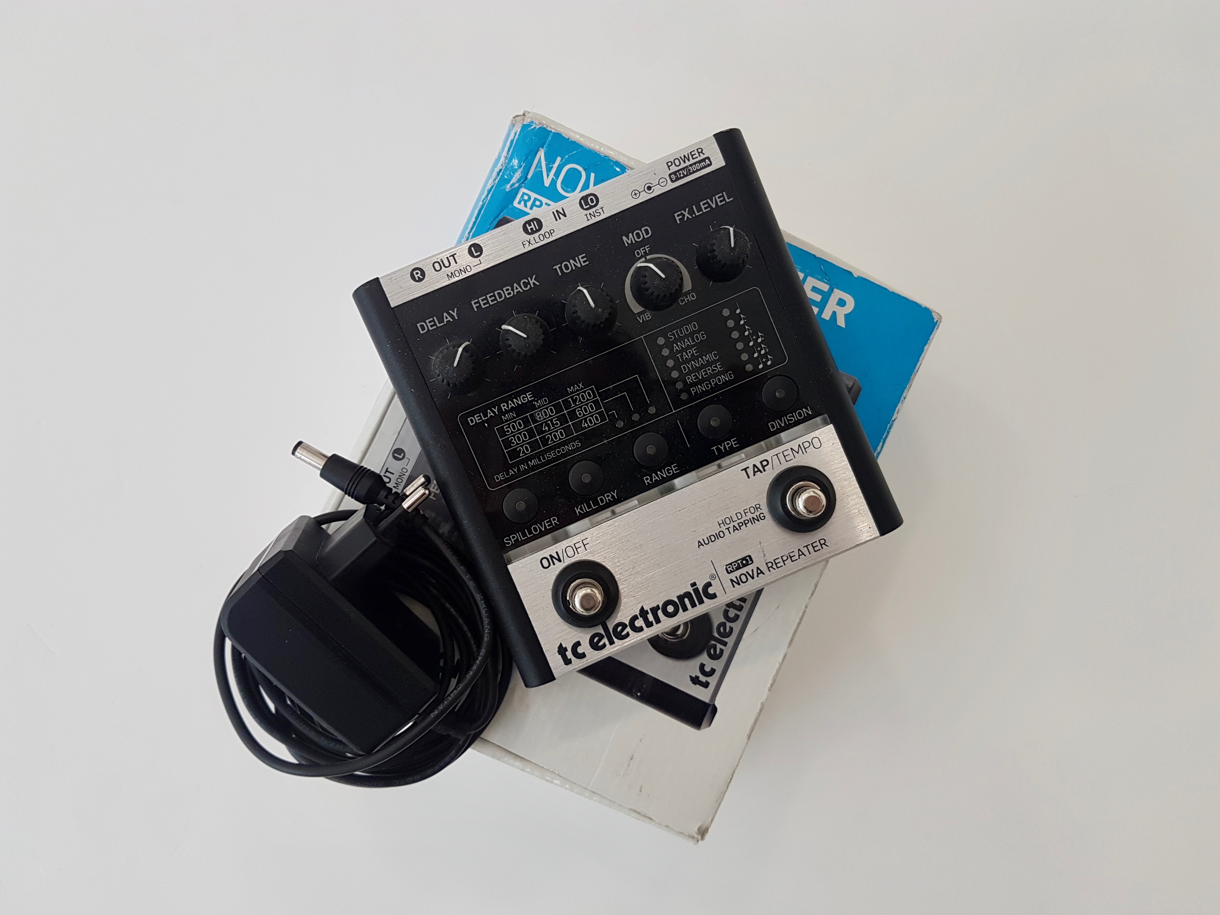 RPT1 Nova Repeater TC Electronic RPT1 Nova Repeater Audiofanzine