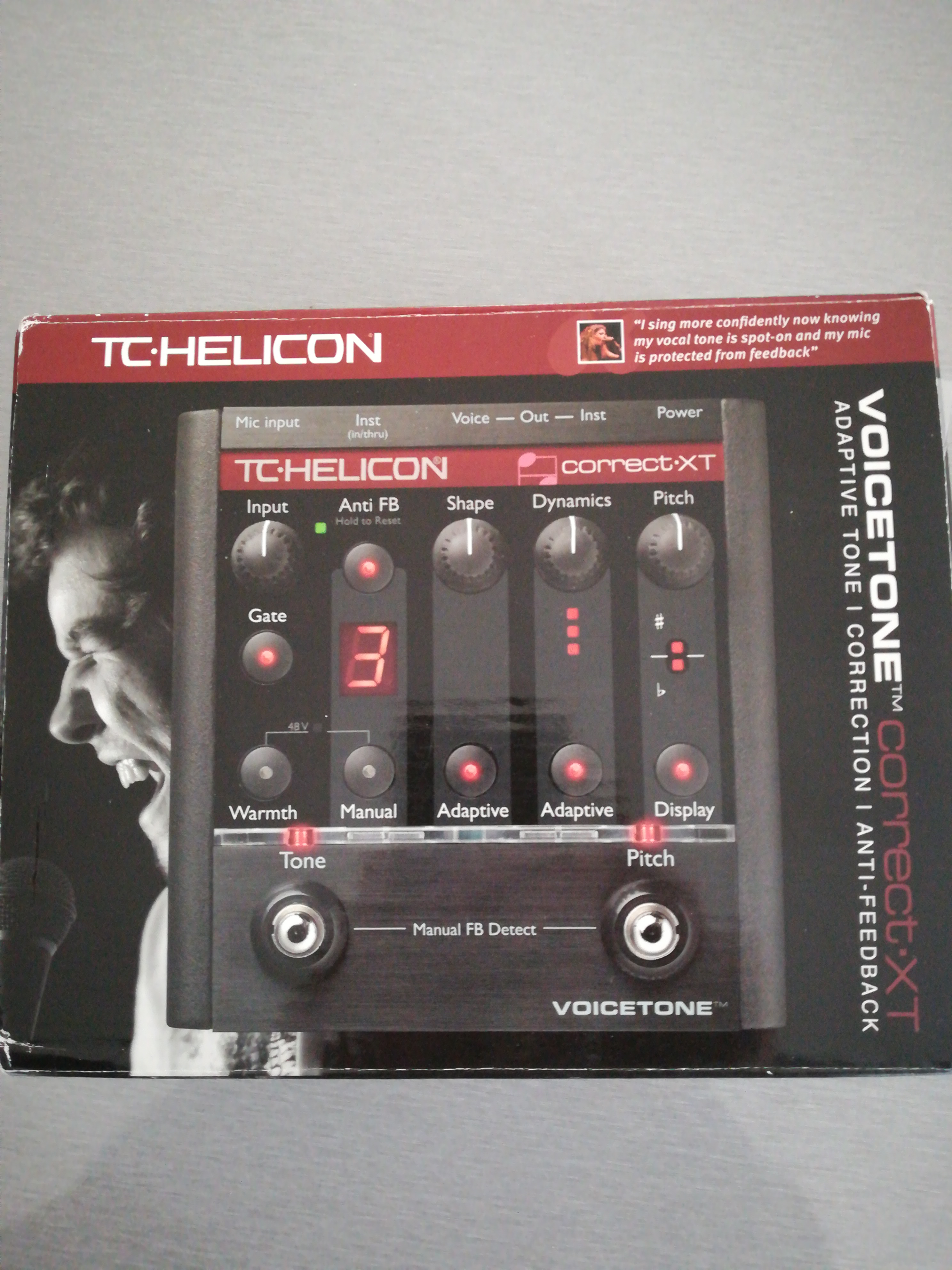 Tc helicon correct xt (echange possible contre micro chant) (Champagne