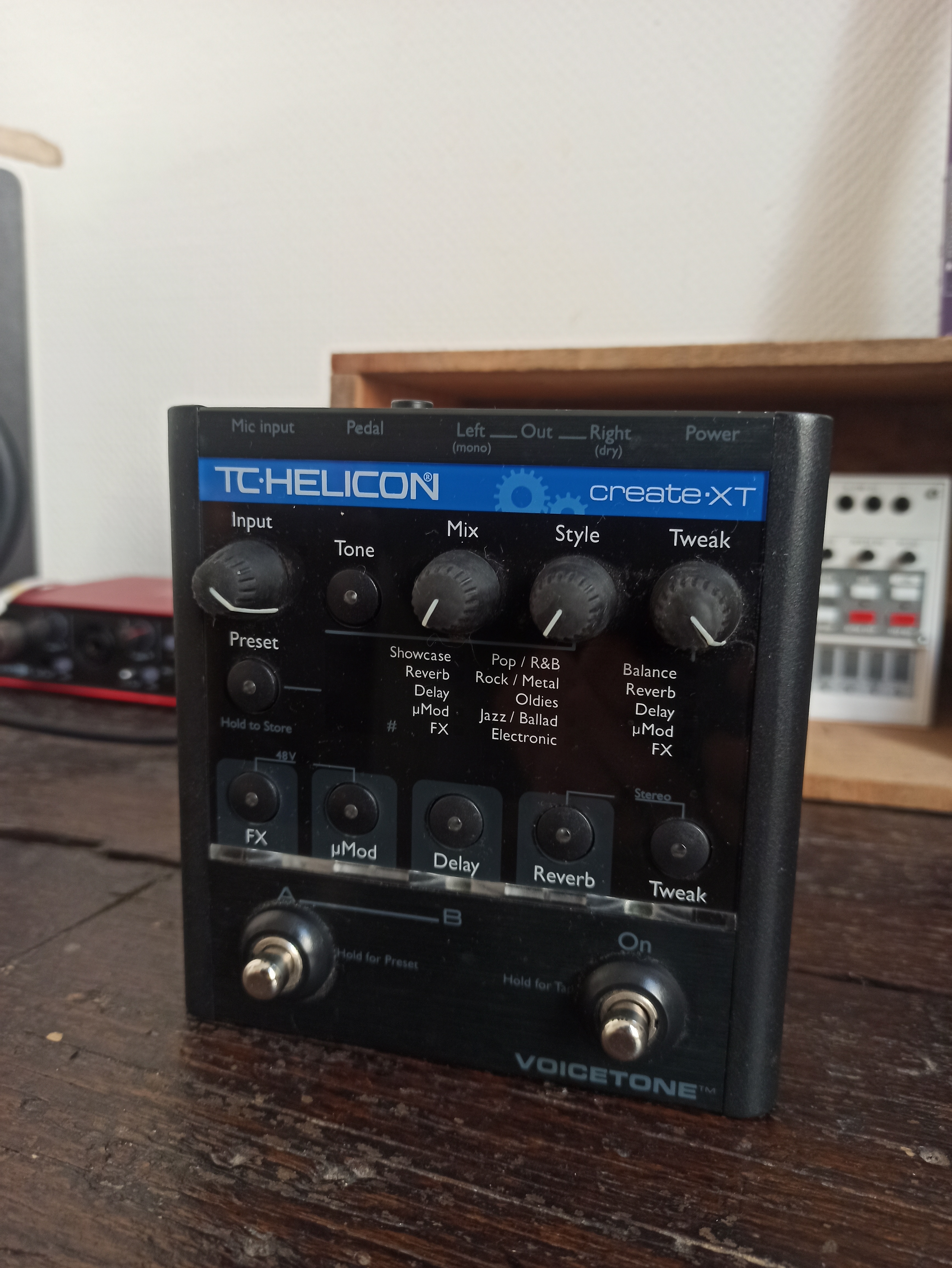 Create XT - TC-Helicon Create XT - Audiofanzine