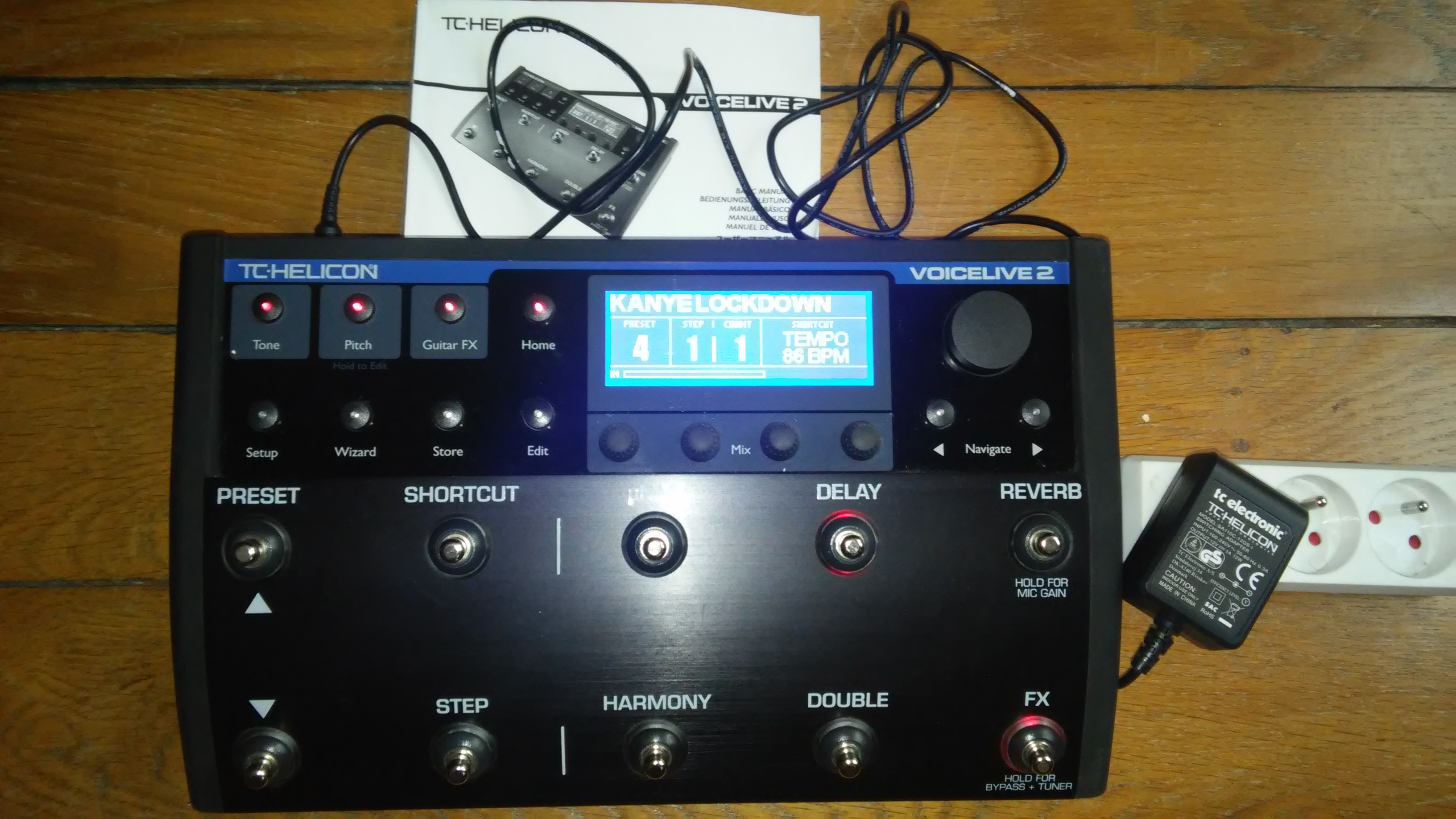 tc-helicon voicelive 2 ボーカルプロセッサー 楽器・機材 | sarilab.com