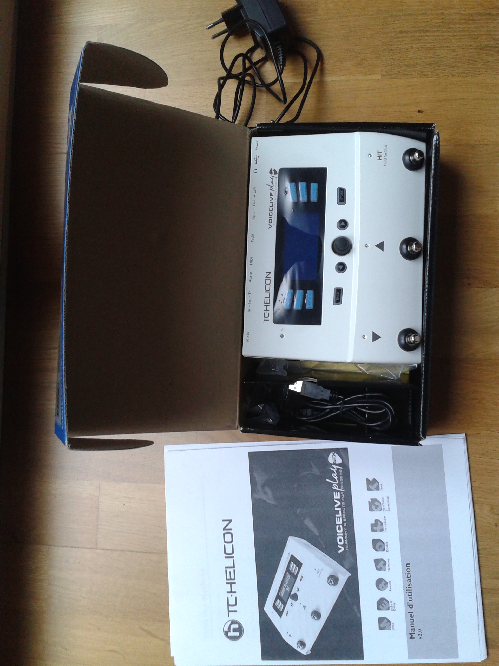 TC-HELICON VoiceLive Play GTX エフェクター+marinoxnatal.com.br