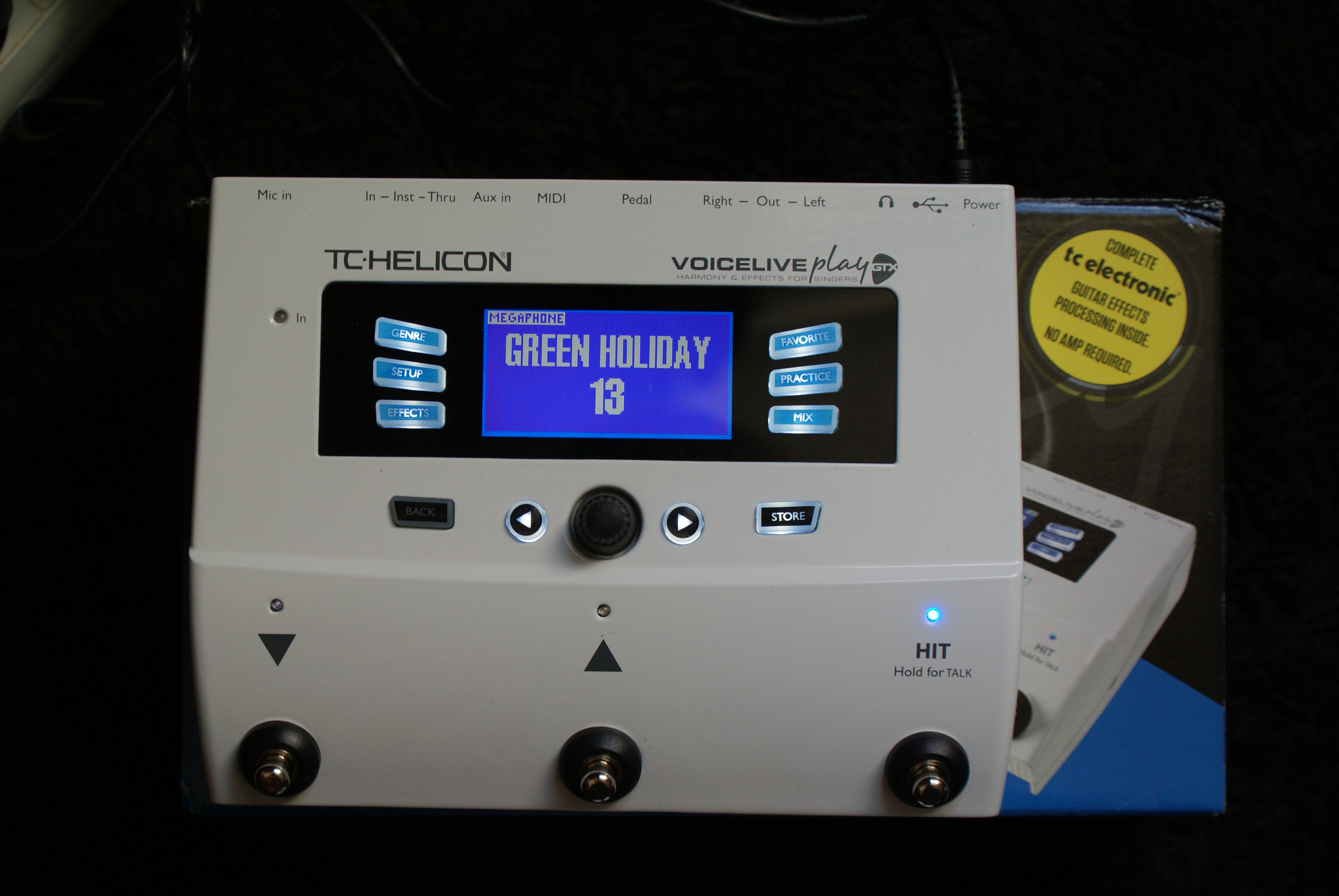 TC HELICON ボーカルエフェクターVOICELIVE PLAY GTX - エフェクター