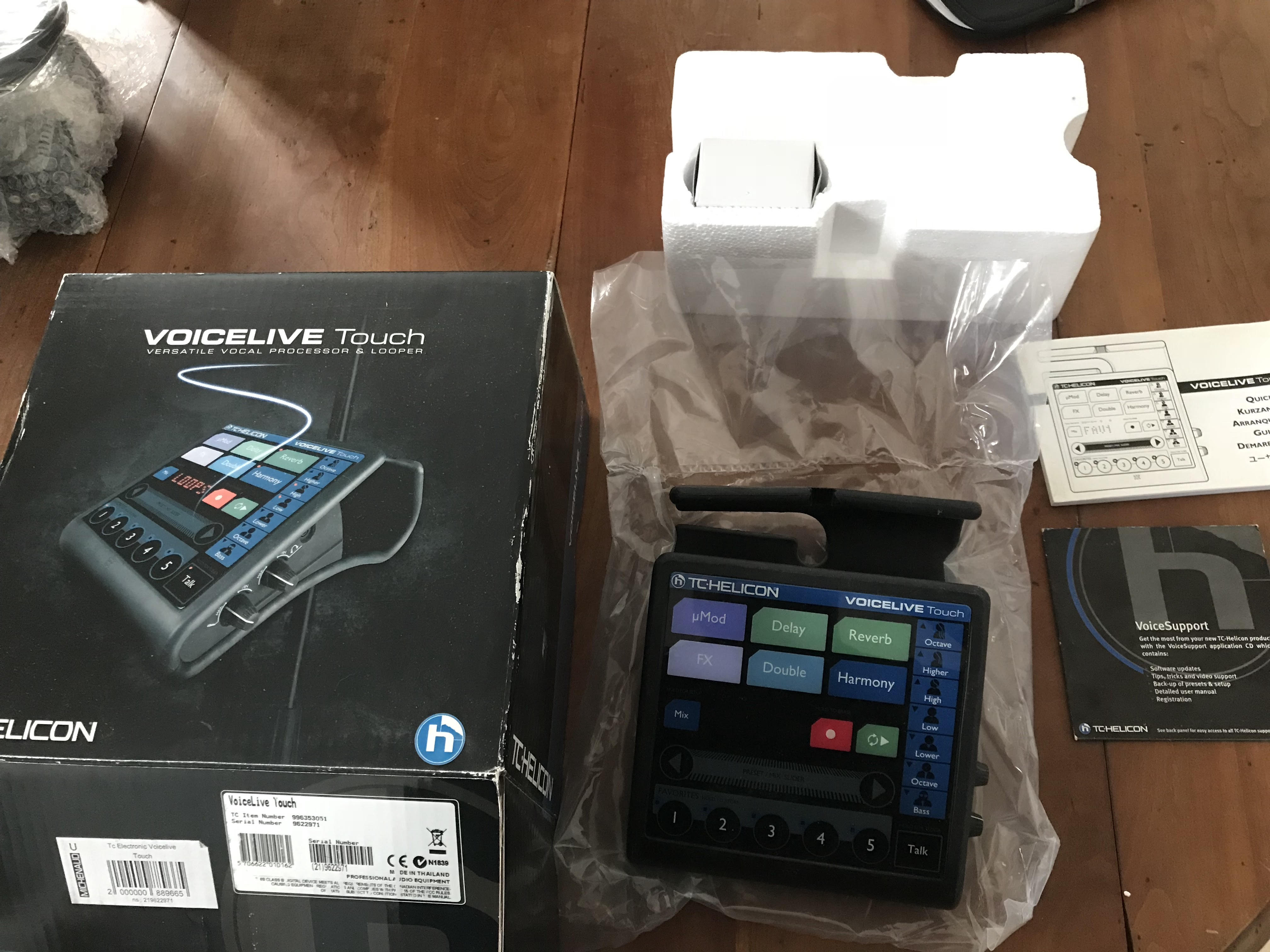 Отличие вокального процессора tc helicon voicelive touch от tc helicon voicelive touch 2