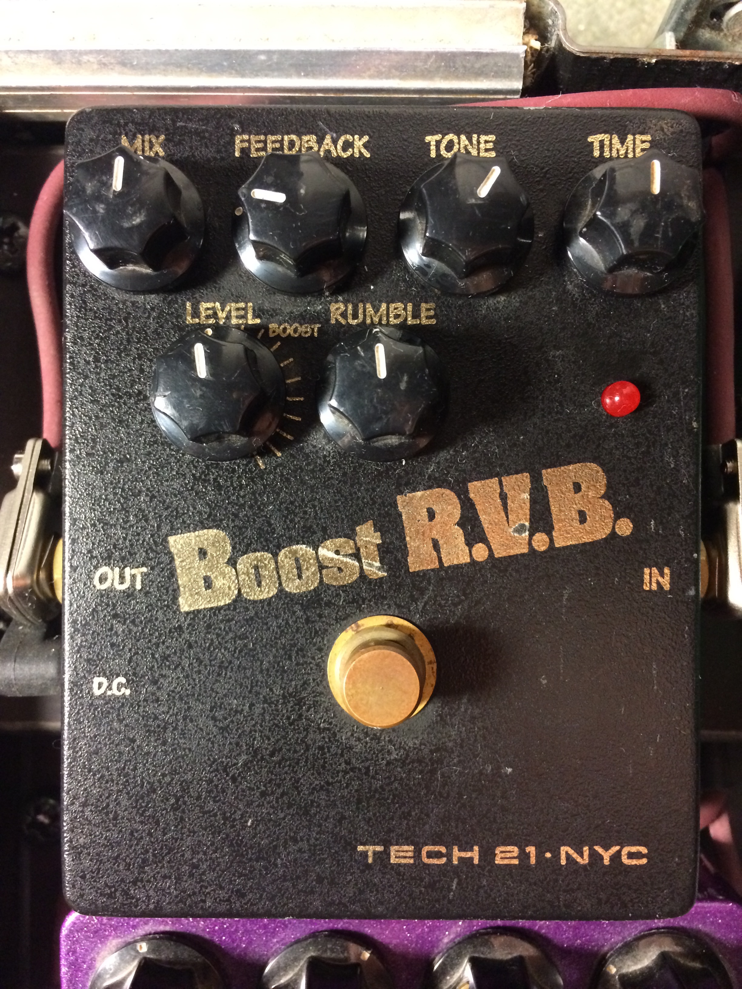 Tech 21 RVB-T Boost R.V.B. - 楽器/器材