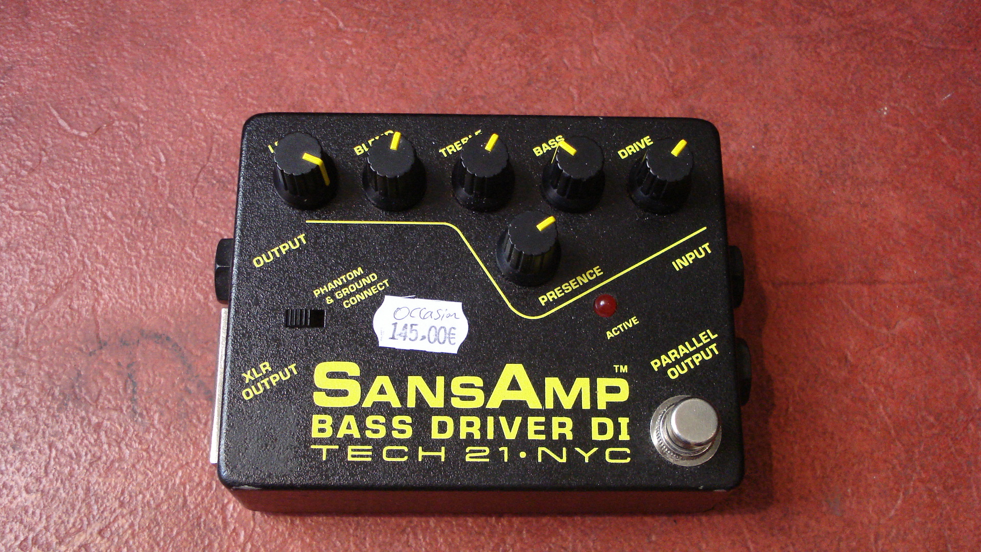 SANSAMP BASS DRIVER DI - Tech 21 SansAmp Bass Driver DI - Audiofanzine
