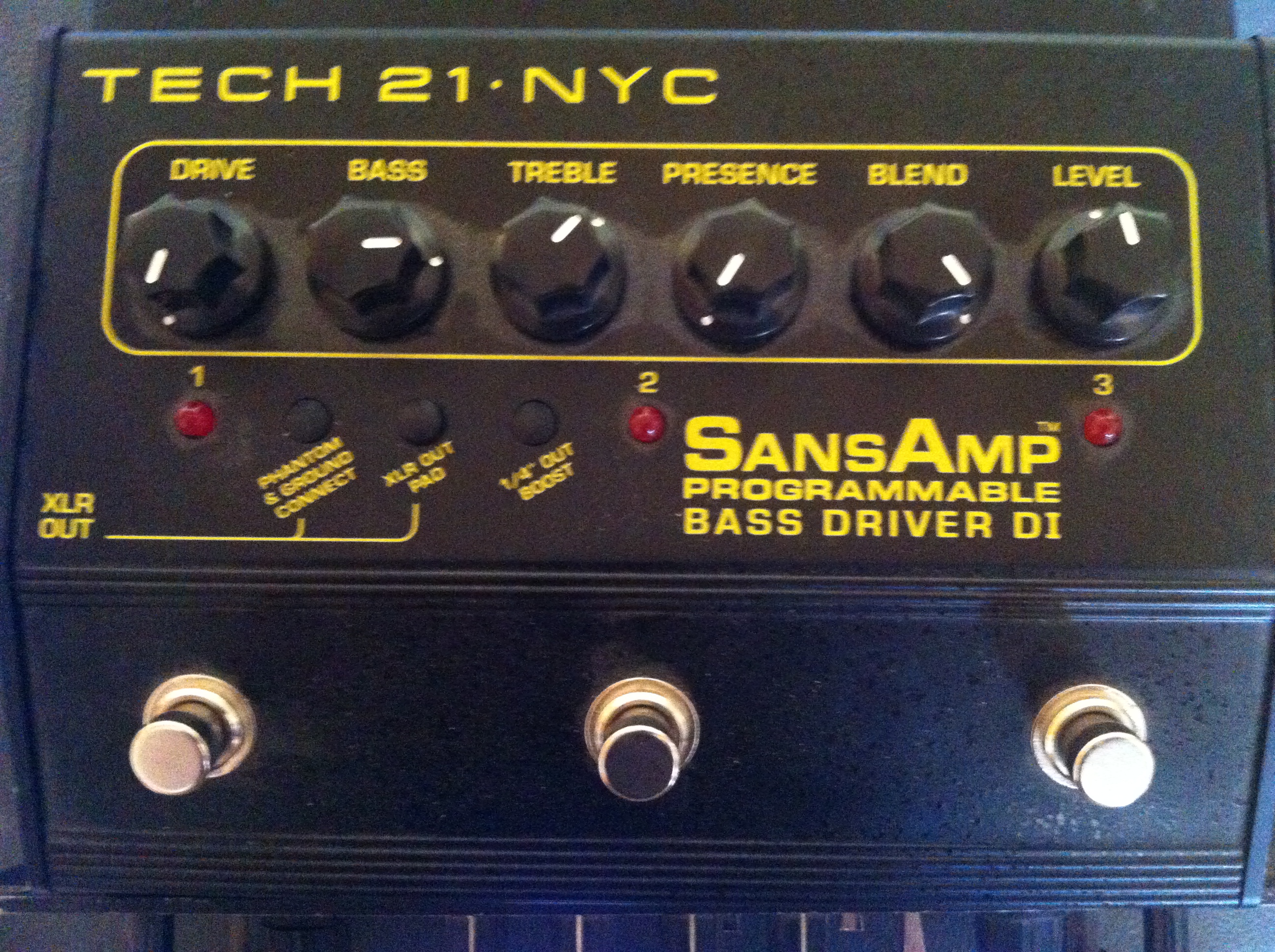 Tech 21 SansAmp Bass Driver DI Programmable image (#397536) - Audiofanzine