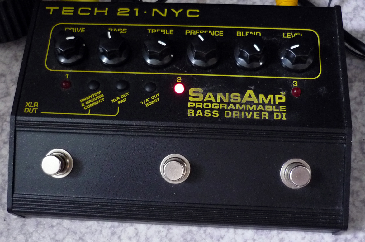Tech 21 SansAmp Bass Driver DI Programmable image (#406856) - Audiofanzine