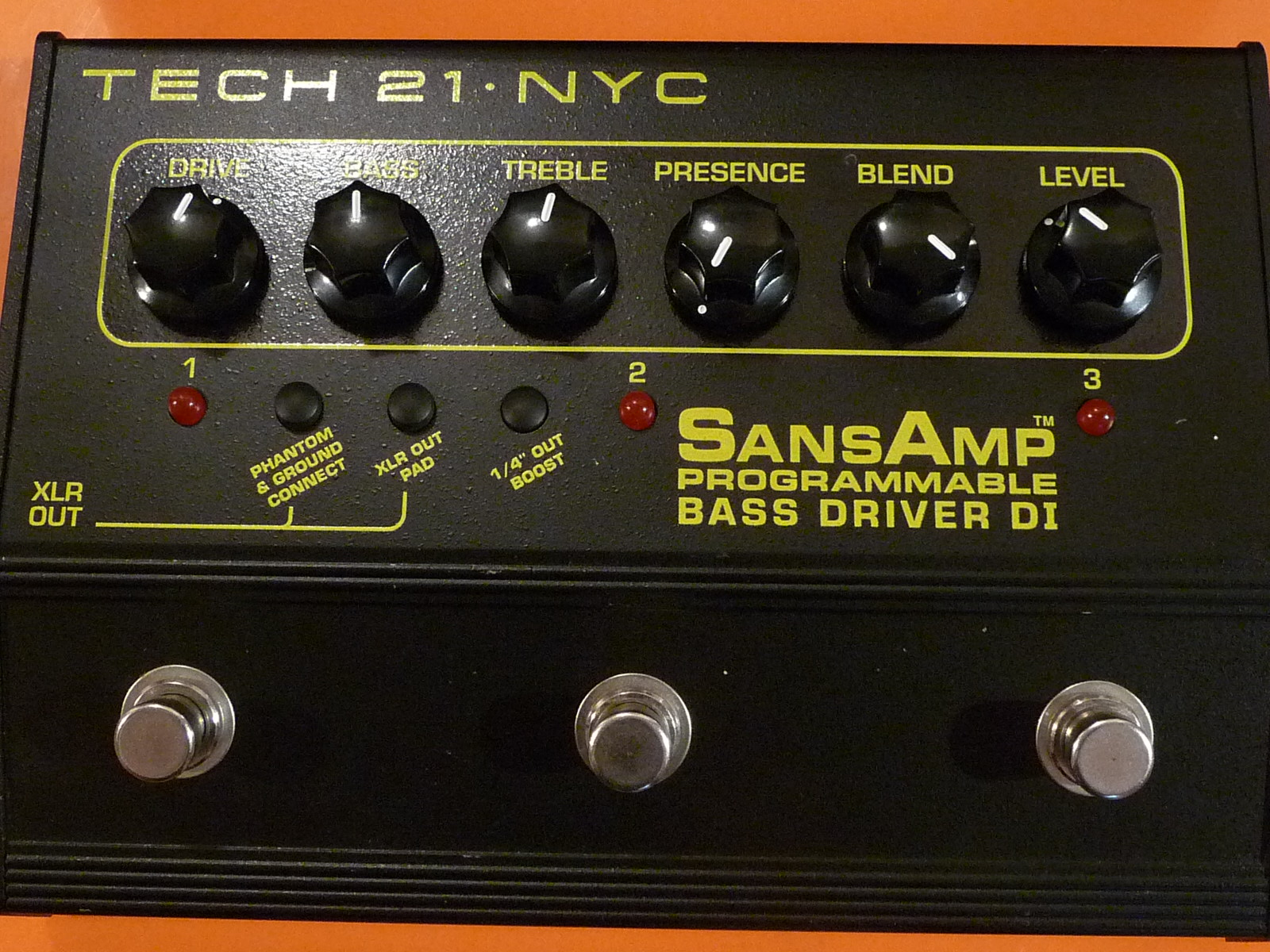 Tech 21 SansAmp Bass Driver DI Programmable image (#496832) - Audiofanzine
