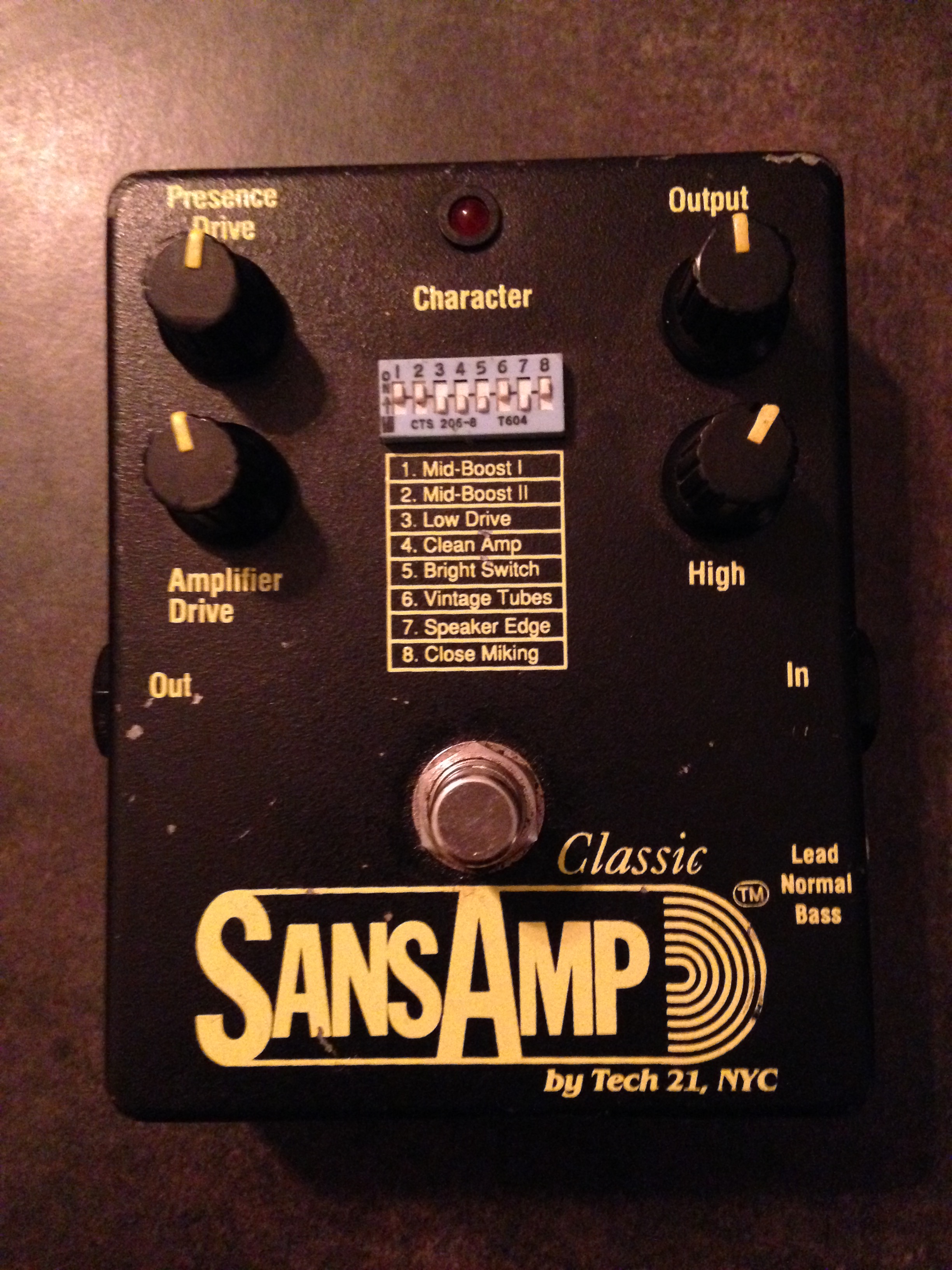 Photo Tech 21 SansAmp Classic : Tech 21 SansAmp Classic (88478 ...