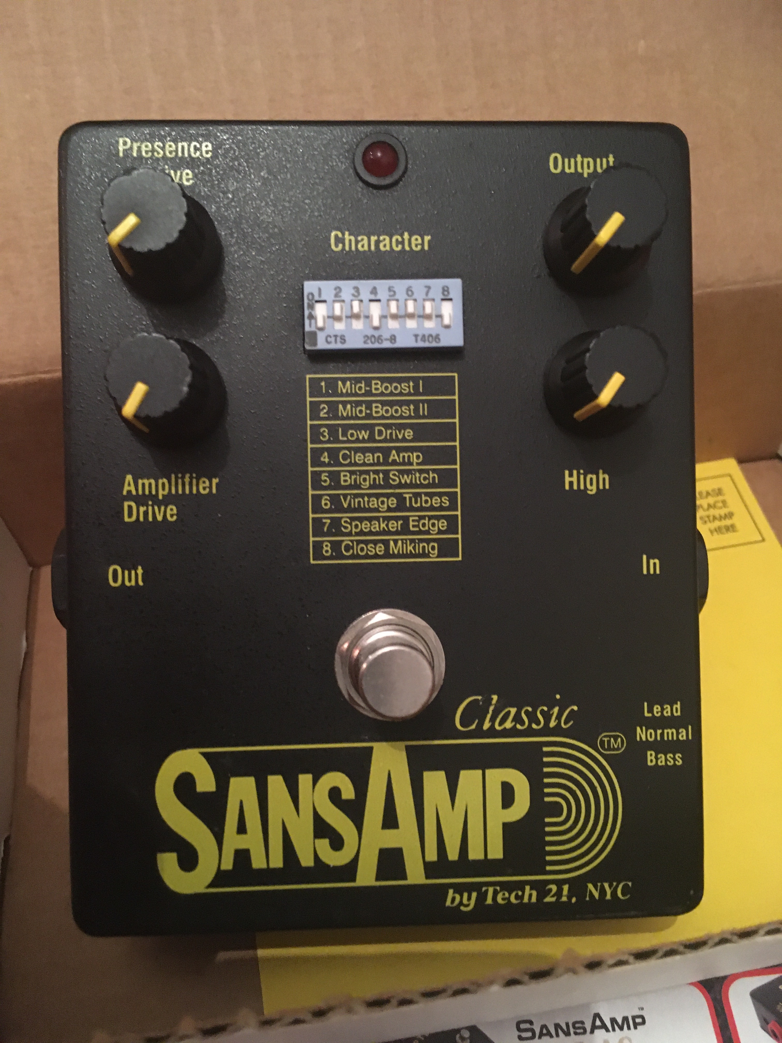 SANSAMP classic tech21 サンズアンプクラシック 難あり - 楽器/器材