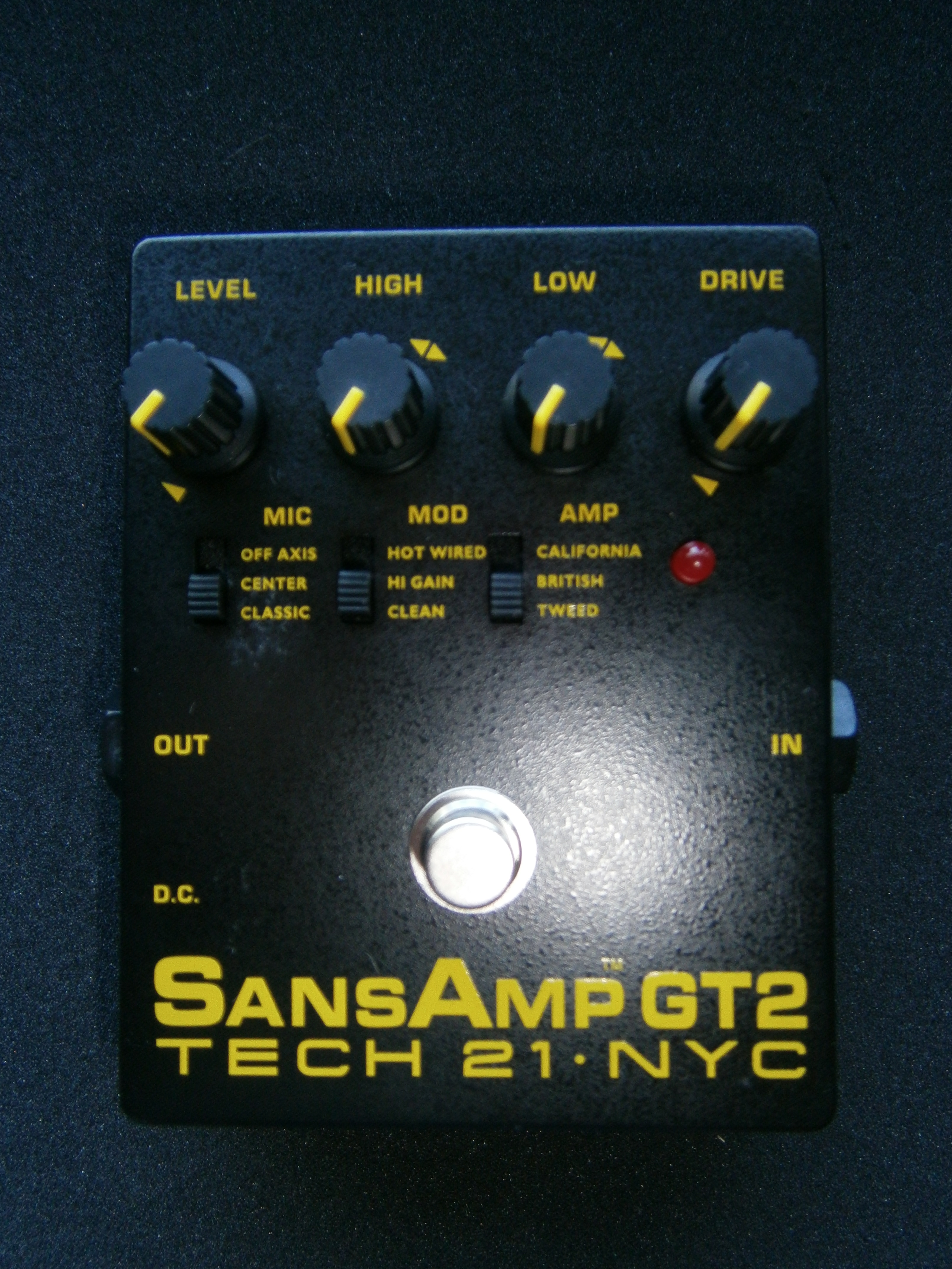 Sans Amp GT2 TECH 21 (Haute-Normandie) - Audiofanzine