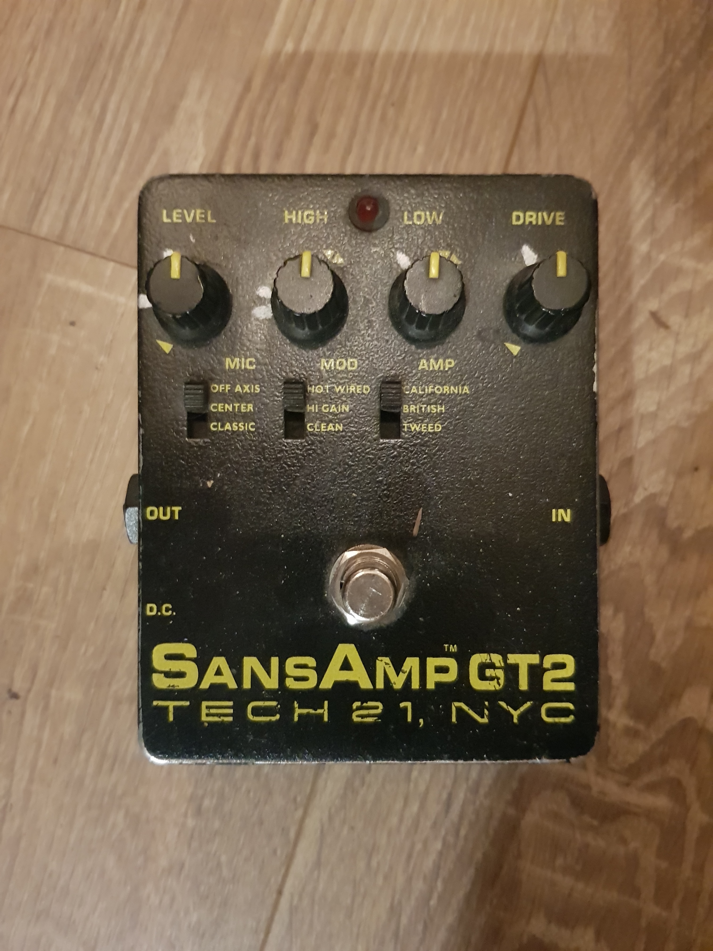 SansAmp GT2 - Tech 21 SansAmp GT2 - Audiofanzine