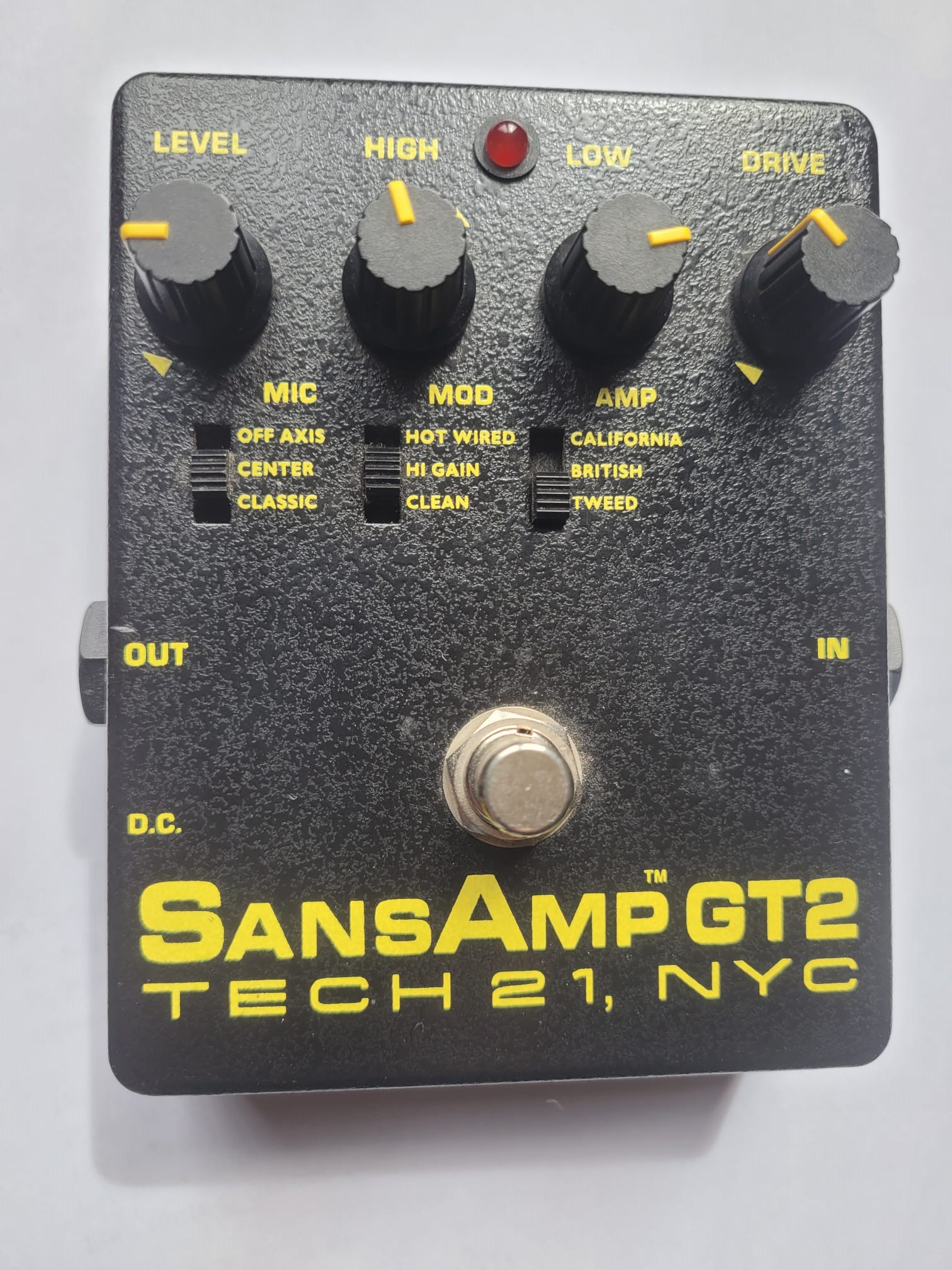 SansAmp GT2 - Tech 21 SansAmp GT2 - Audiofanzine