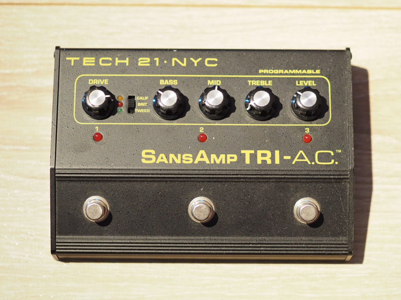 TECK21・NYC SANSAMP TRI-AC プリアンプ - ギター